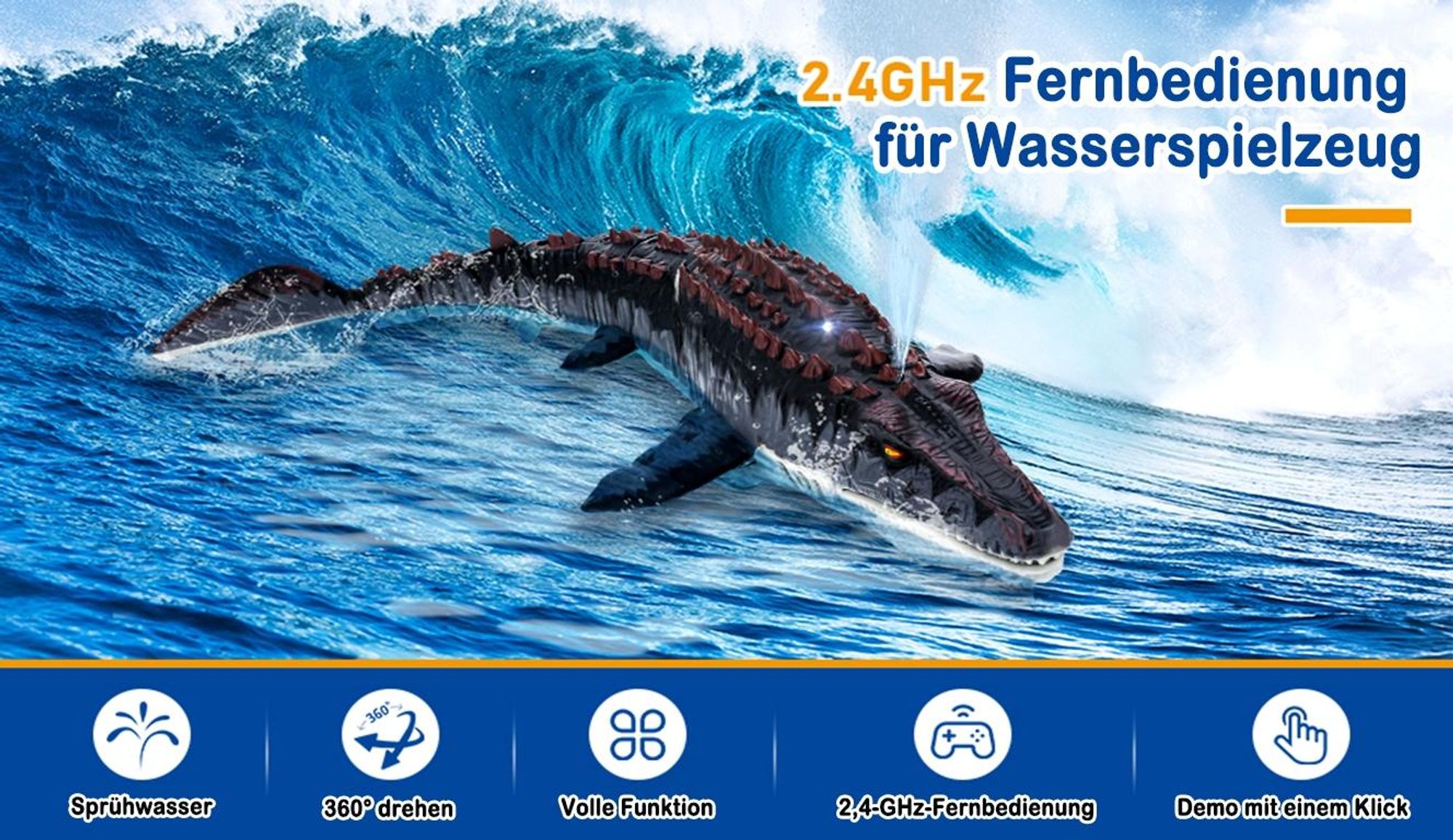 Perfektes Ferngesteuerter Dinosaurier für Jungen und Mädchen
