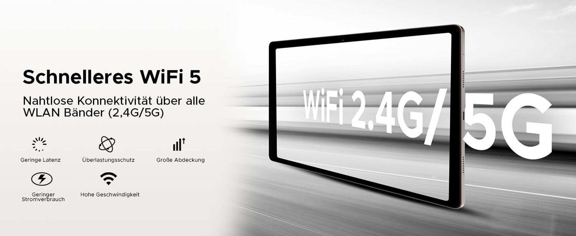 DOOGEE Tab E3 Pro - Tablet, Android 16, 13 Zoll, 32GB+256GB, 4G LTE, 90Hz,11000mAh/18W, Vier Trompeten