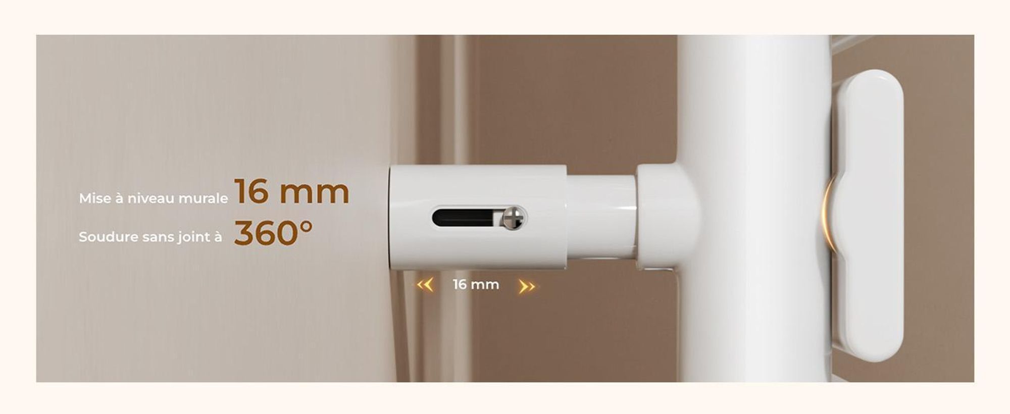 S'AFIELINA 1599x500 mm Radiateur électrique pour salle de bain Sèche-serviettes avec minuterie Thermostat électrique, chauffe-serviettes avec résistance, blanc 1000Watts
