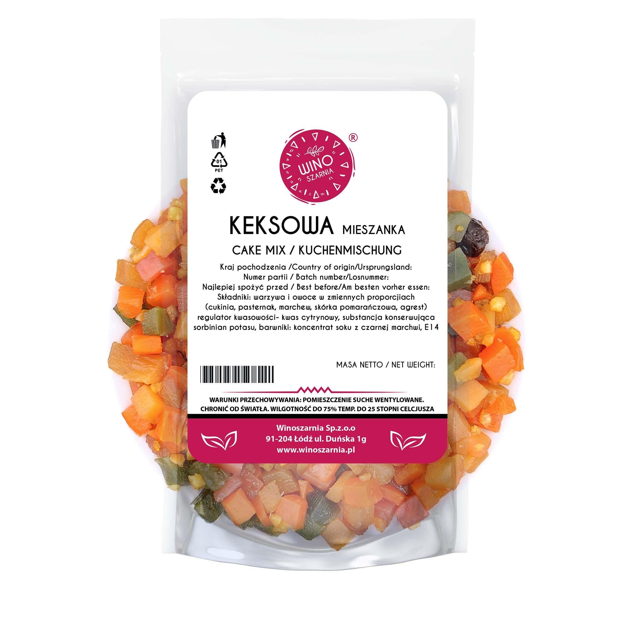 Kandierte Keksmischung – 1 kg, ideal zum Backen