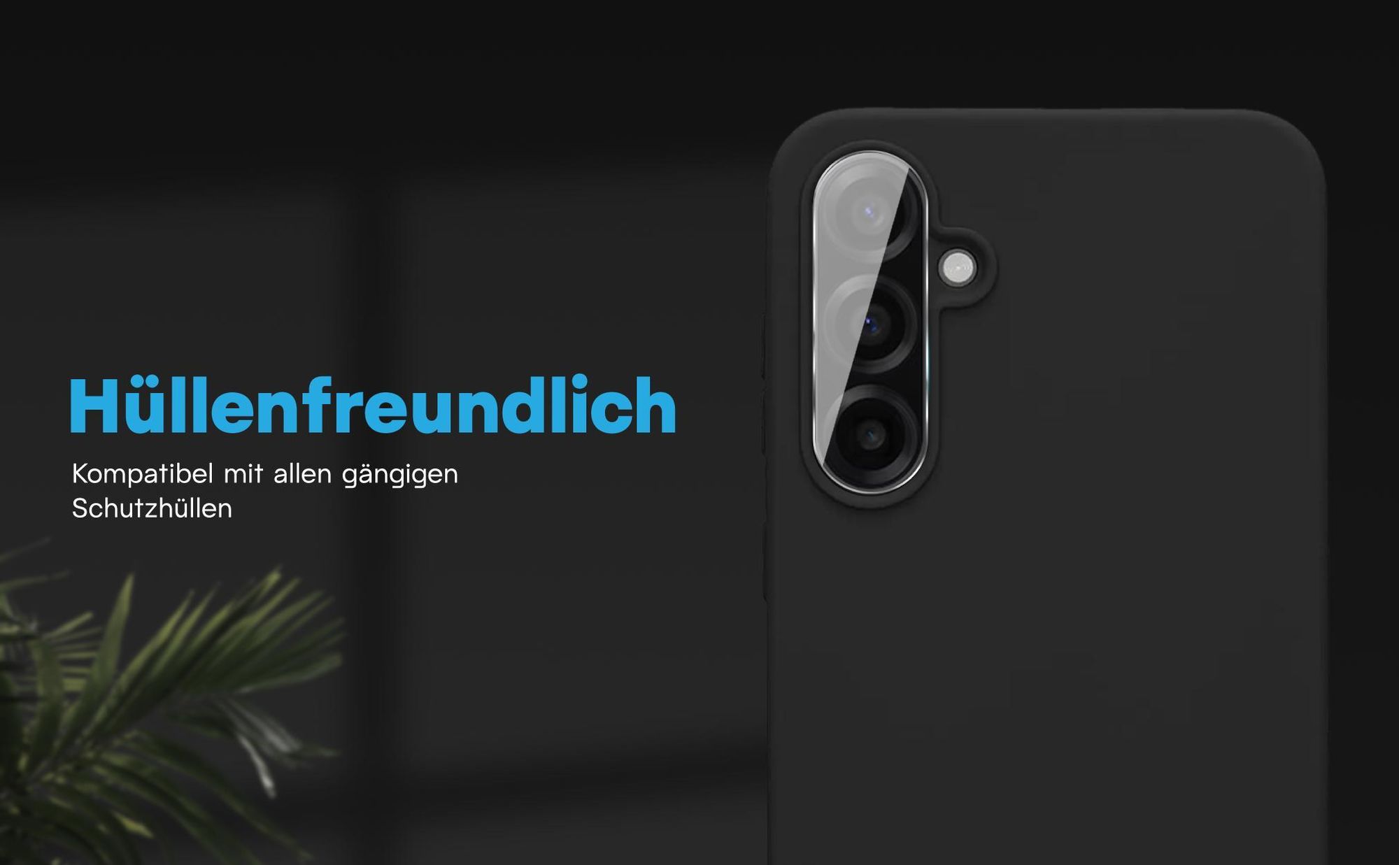 Kamera Schutzglas für Samsung Galaxy A36 5G kompatibel mit allen gängigen Hüllen