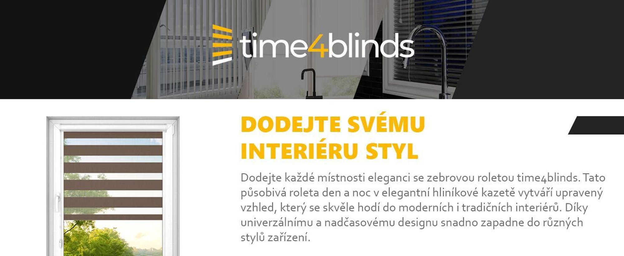 time4blinds – Dvojitá Roleta bez Vrtání – Rolety Zebra pro Okna a Dveře - Klasická bílá, 800x700, Vpravo