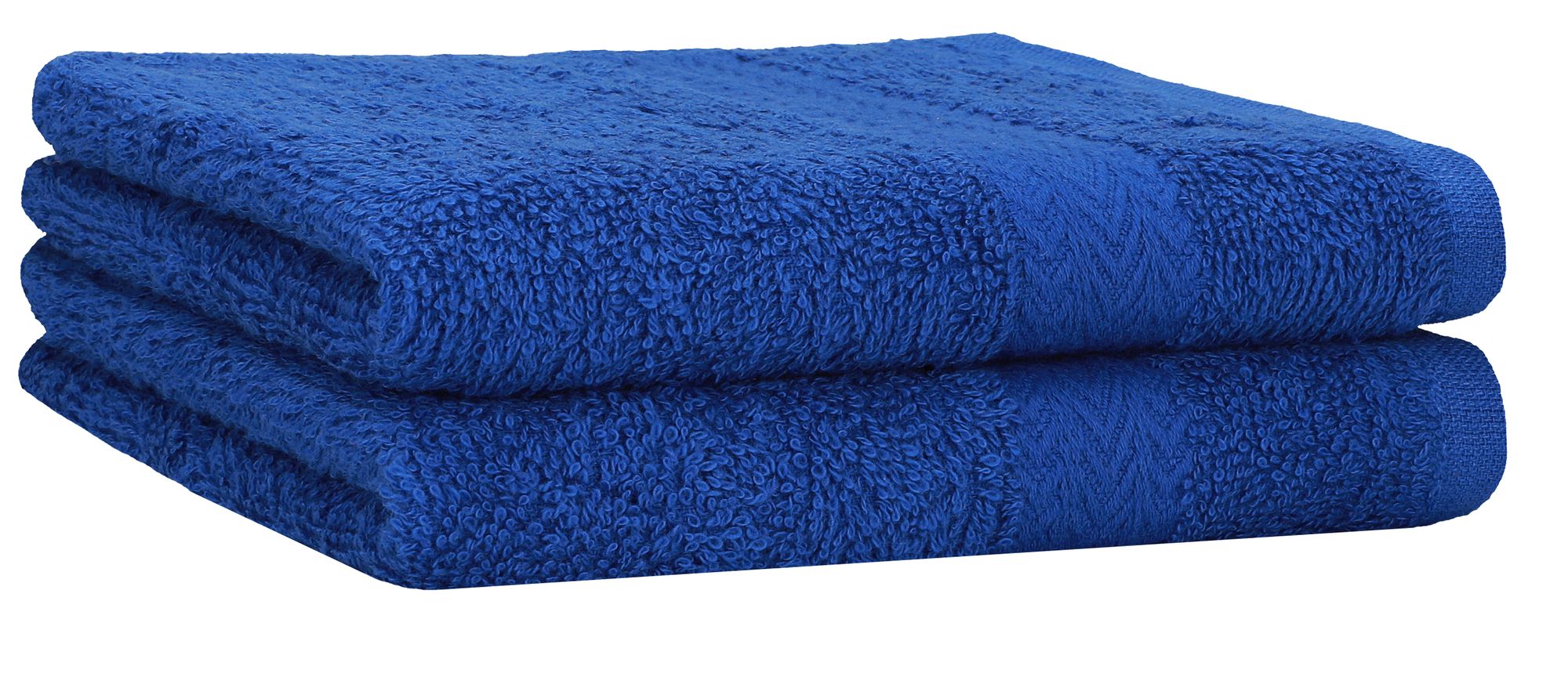 Betz 2 Stück Handtücher 50x100 cm PREMIUM  100% Baumwolle  Farbe: royalblau