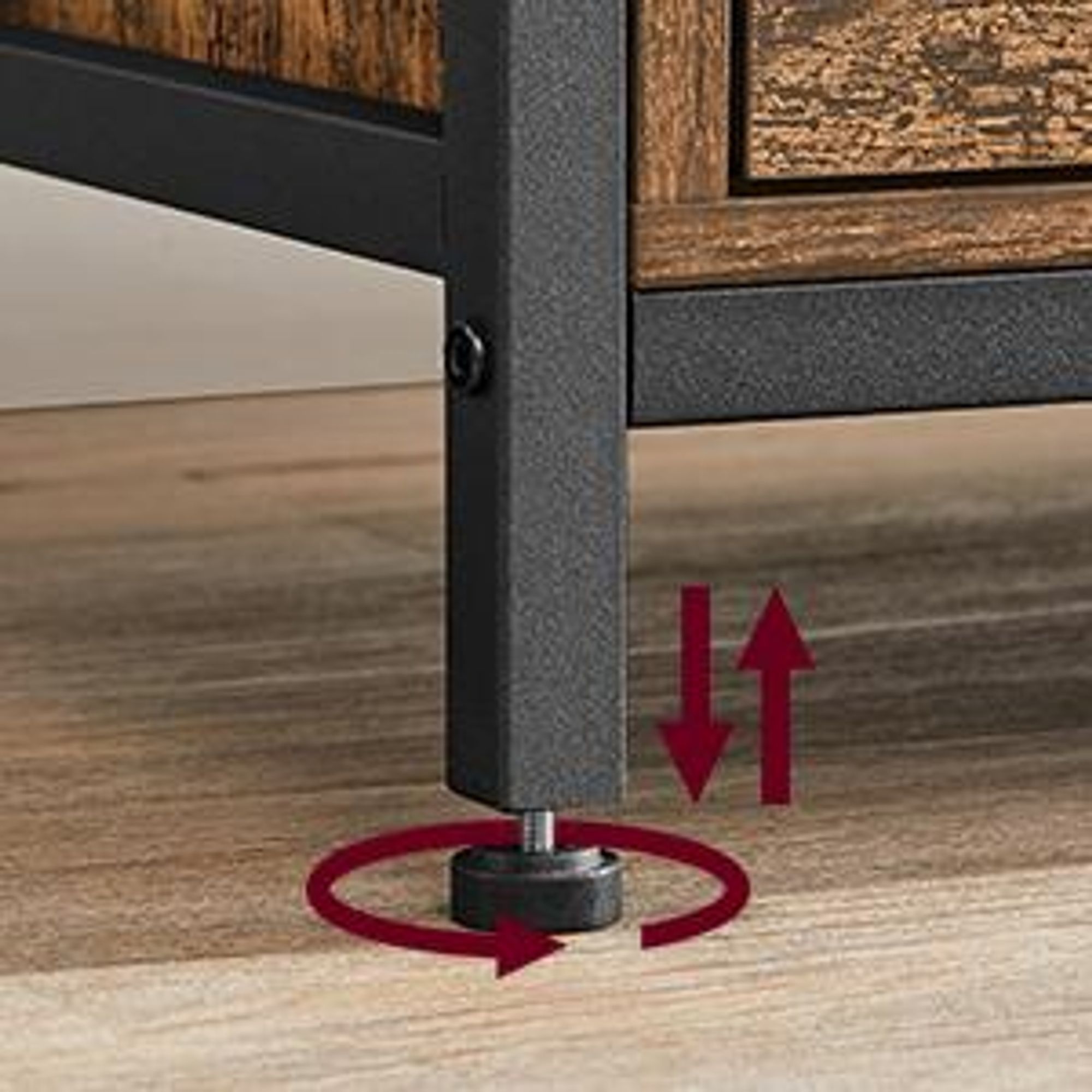 VASAGLE Lowboard TV-Schrank, 3 Schubladen, Breite 178cm, Stahlgestell