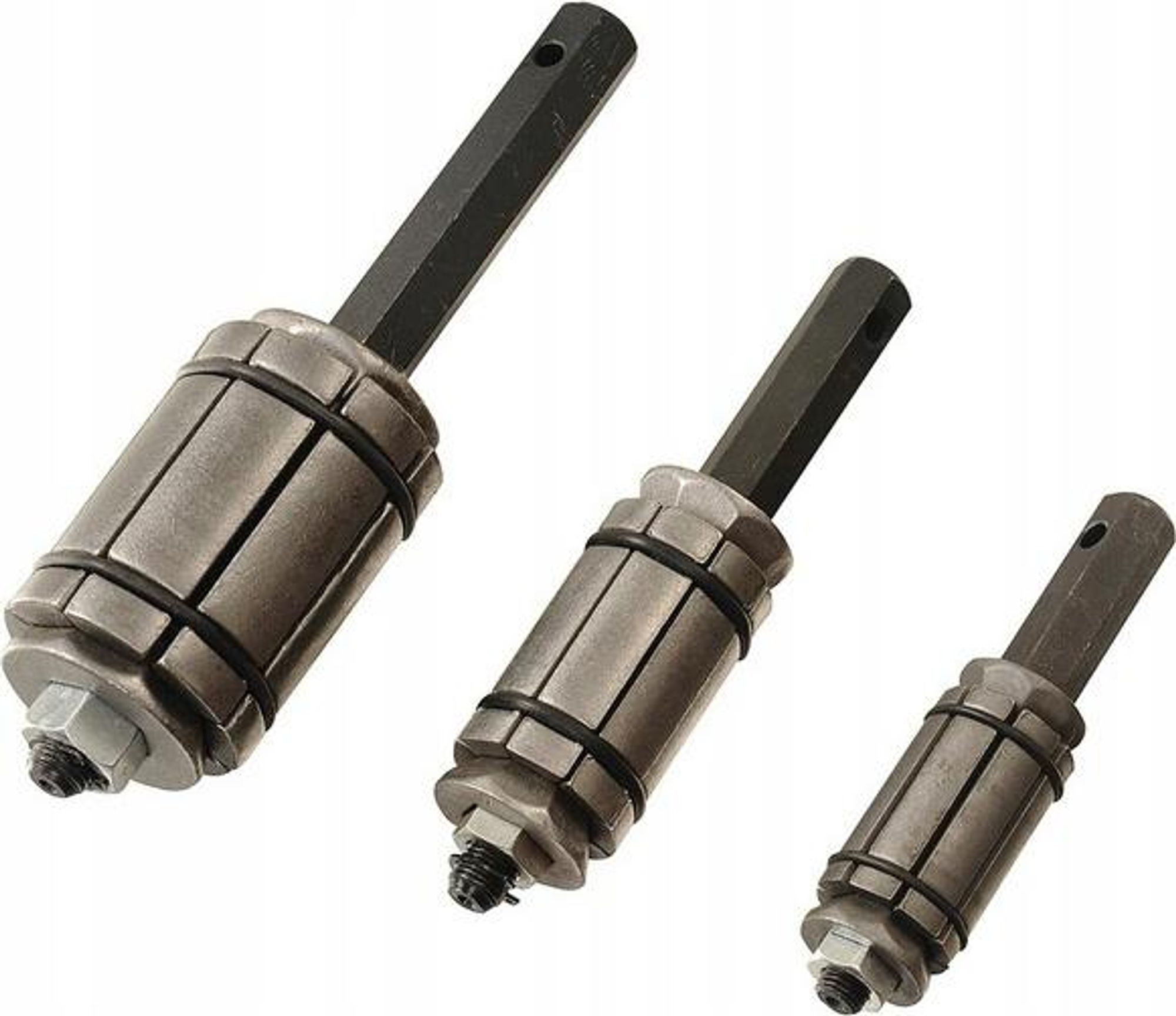 LUXTOM | Auspuffrohr-Aufweitungs-Satz, 1,1/8-3,1/2, Aufweiter für Auspuffrohre, Auspuffrohr-Expander, Abführung Endstück Rohr Expander Kit Tool Set