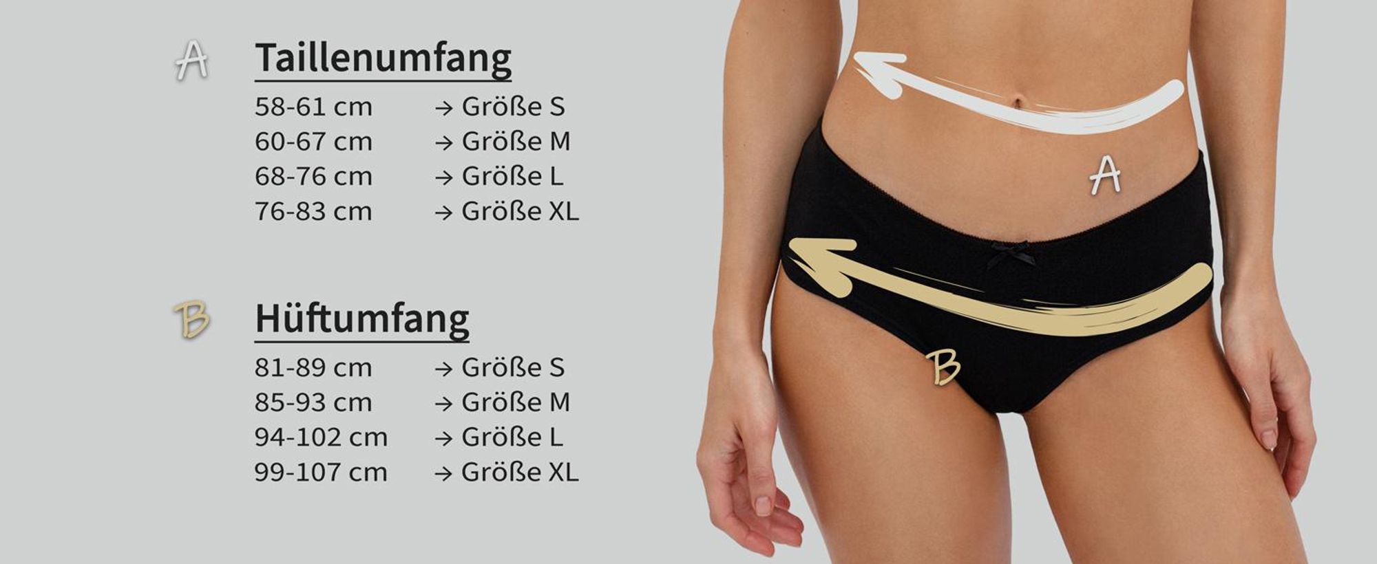 Fabio Farini - 6 Stück Damen Mid Taillenslips Unterhosen - Frauen Baumwoll Panty mit Stretch im sportlich modernen Design mit Schleifchen
