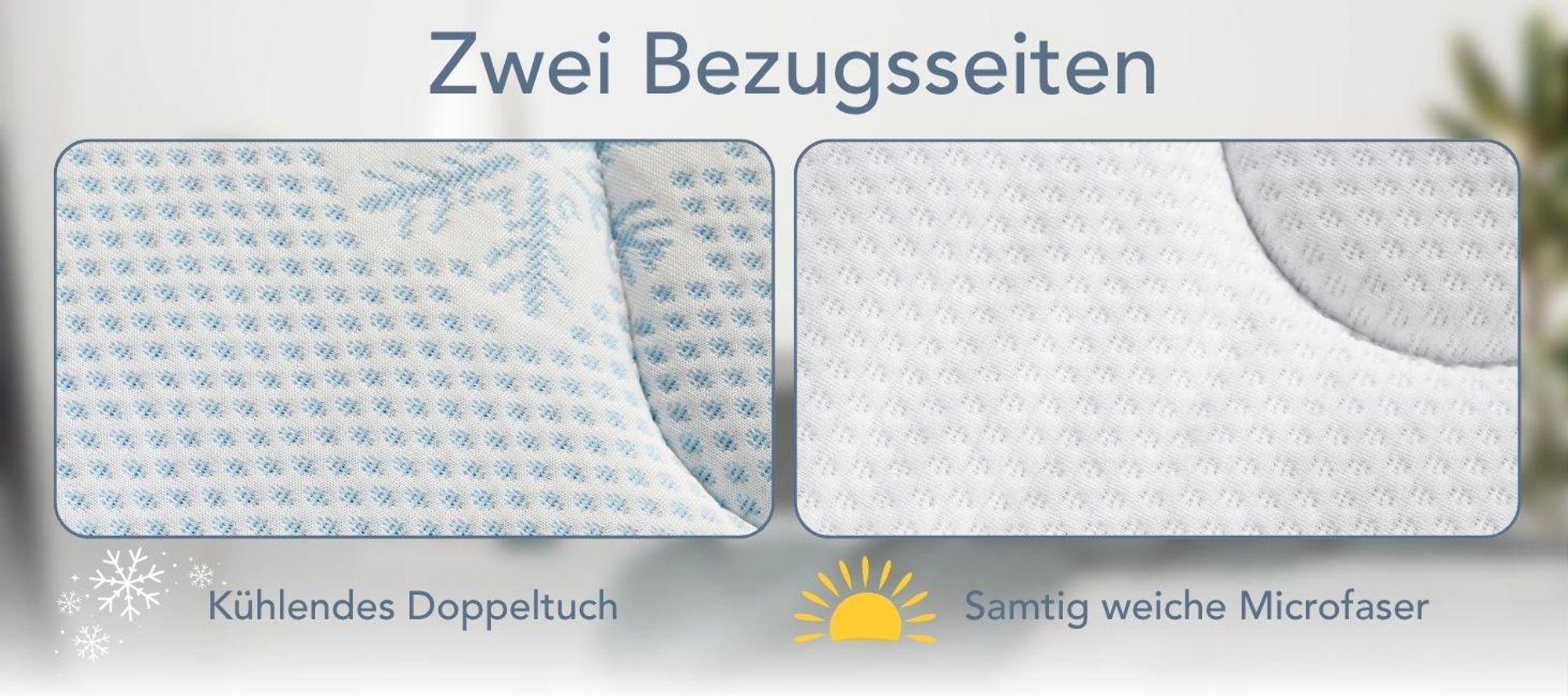 Kühlende Sommerbettdecke | 135 x 200 cm | Bettdecke mit innovativem Kühleffekt | XDREAM Cooling