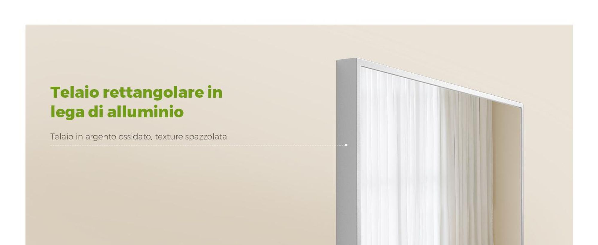 S'AFIELINA Specchio a figura intera Specchio a stelo 160 x 40 cm Cornice in metallo argento Cornice HD Grande specchio a stelo per spogliatoio/camera da letto/soggiorno