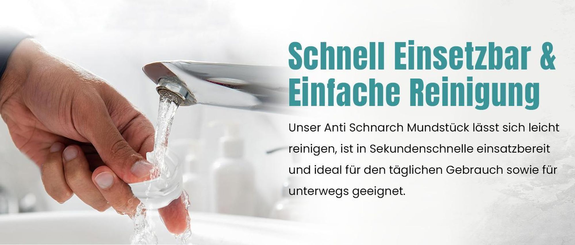 Perfekt-Schlafen24® 2-in-1 Schnarchschiene Gerät – Zahnschiene Knirschen Schnarchstopper|Schiene Knirscherschiene für Nacht| Schnarchen Stopper Zahnschutz|AufbissschieneGegen Schnarchen