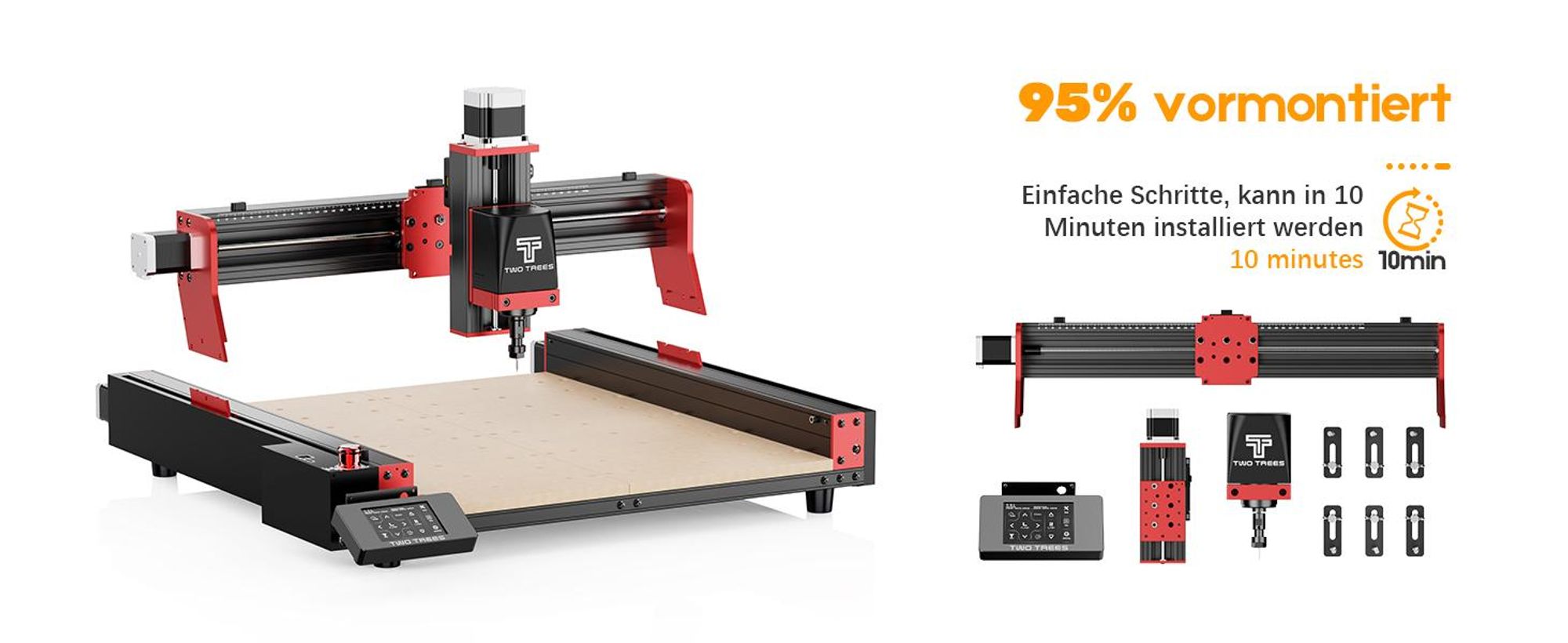 TWO TREES - TTC450 Pro - CNC Fräsmaschine (2025)