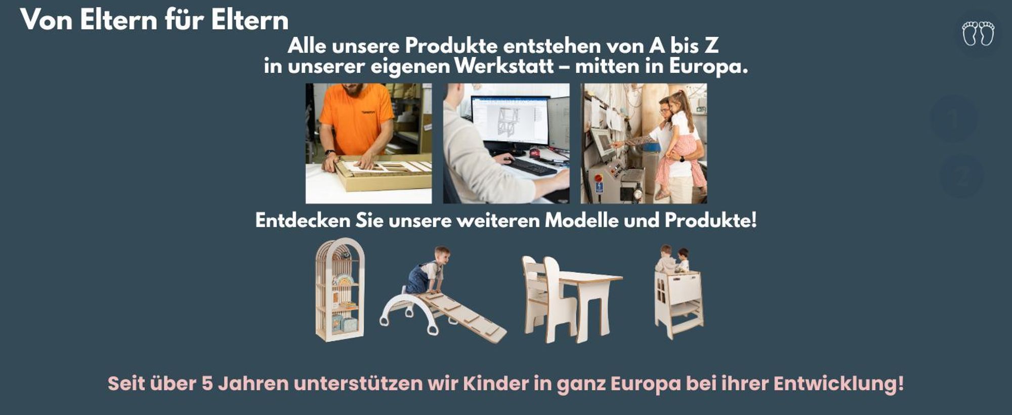 NOWAY - Montessori Lernturm Kitchen Helper Kinderplattform Küchenturm - grau