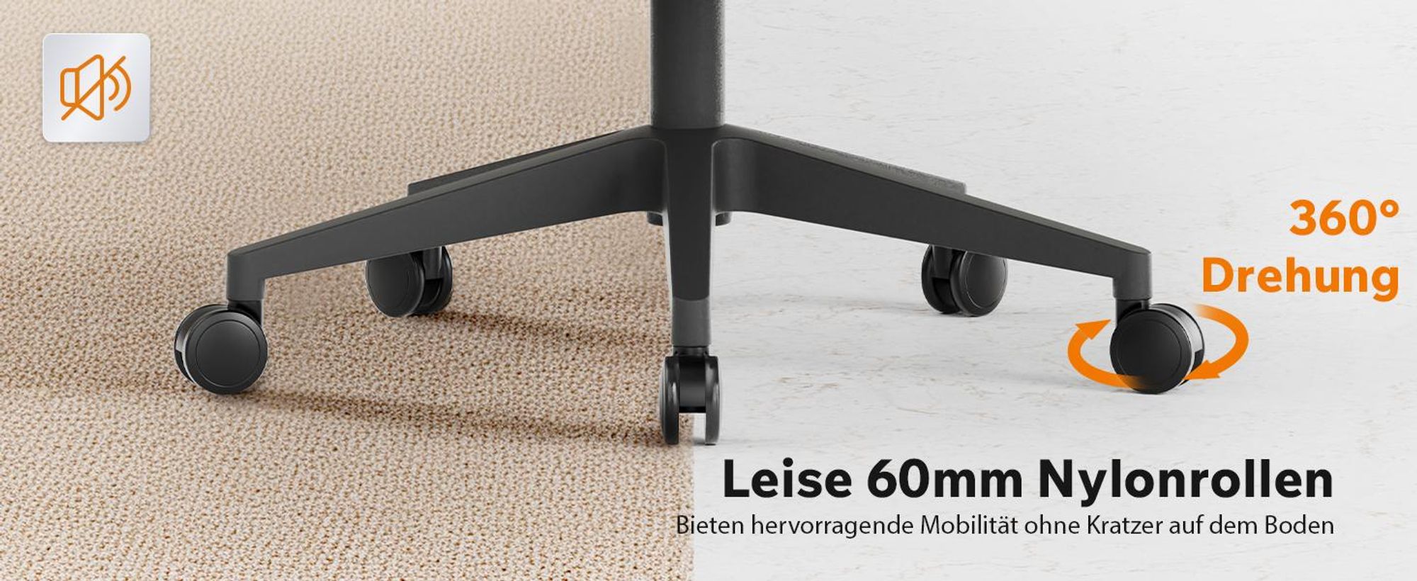 SENSE7 Noxo Ergonomischer Bürostuhl Schreibtischstuhl Schwarz Klappbare Armlehnen Kopfstütze Netzrücken Chefsessel Homeoffice Wippfunktion 150 kg