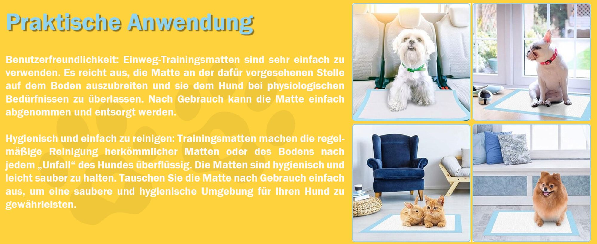 febe welpenunterlagen puppy pads pipi matten hunde toilleten