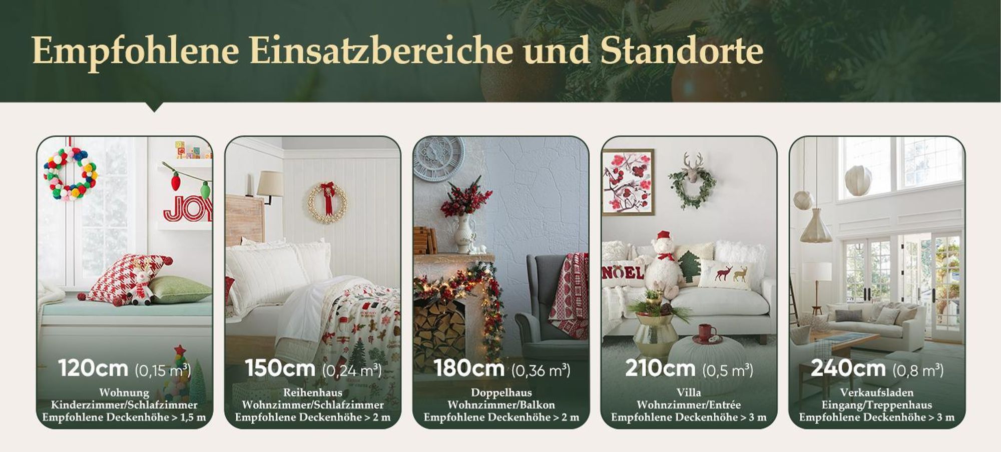 Salcar 180 cm Künstlicher Weihnachtsbaum mit Beleuchtung, 2 Lichtfarben (Warmweiß/Bunt), LED Tannenbaum inkl. Fernbedienung
