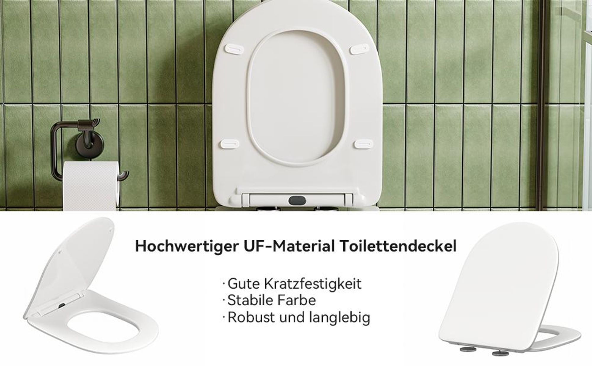 Hänge WC Toilette mit WC Sitz Absenkautomatik