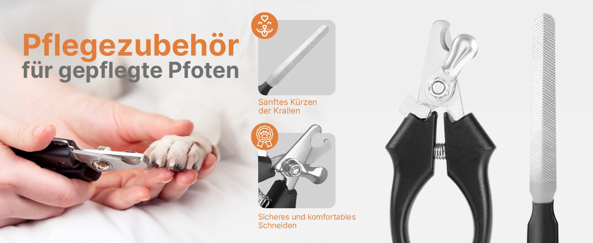RAGI Leise Hundeschermaschine, Profi Schermaschine für Hund Katze, Kabellose Tierhaarschneidemaschine Elektrische Hundetrimmer, Haarschneidemaschine