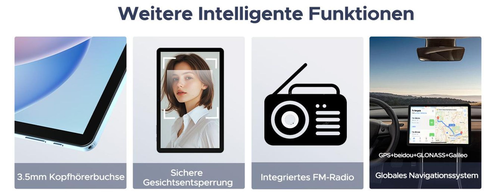 AORLYM P10 PRO 48(8+40)GB+128GB, 10 Zoll Tablet 120Hz, Android 16, 8800mAh, mit Tastatur/Maus/Stift/Hülle usw, Gemini AI, 3.5mm Kopfhöreranschluss