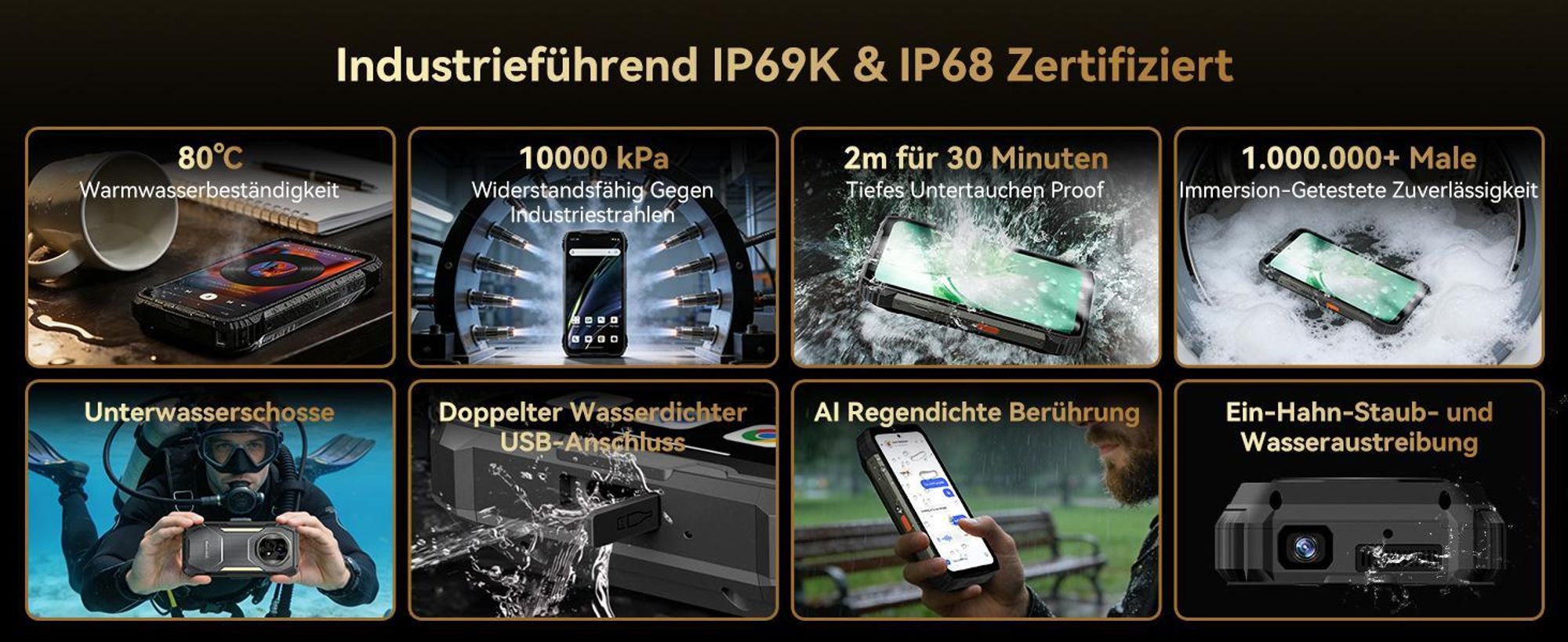 2026 Blackview Xplore 2 eSIM Satellitentelefon,5G Ohne Vertrag, 36+256GB, Dimensity 8300/120W,20000mAh,Infrarot-Fernbedienung,NFC/IP69K, ourdoor handy