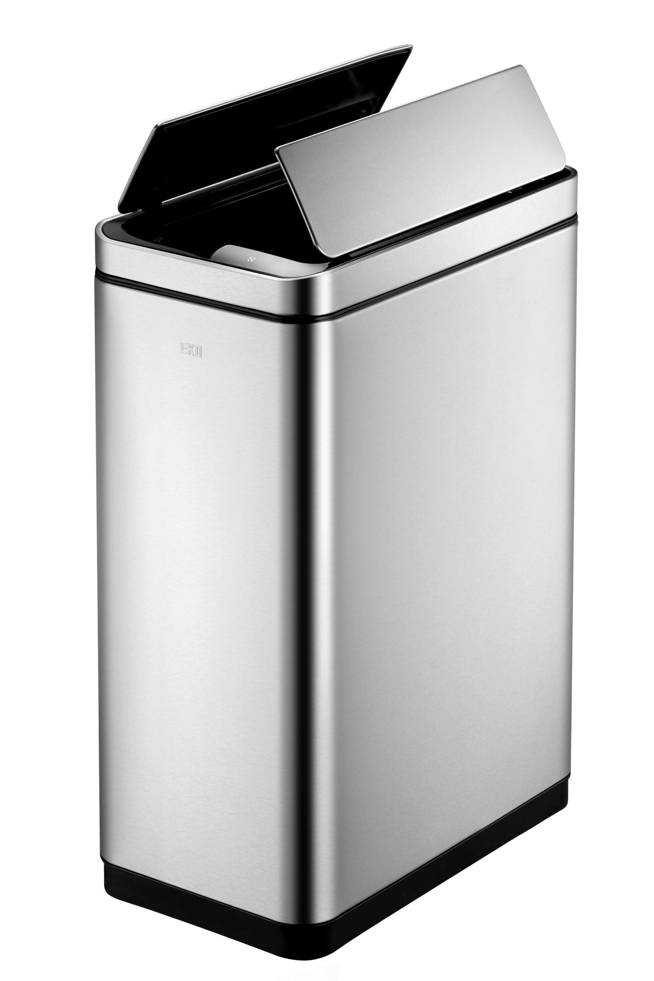 EKO - Deluxe Phantom Sensor Abfalleimer 45 Liter - Stainless steel Polypropylene  - Matt Edelstahl