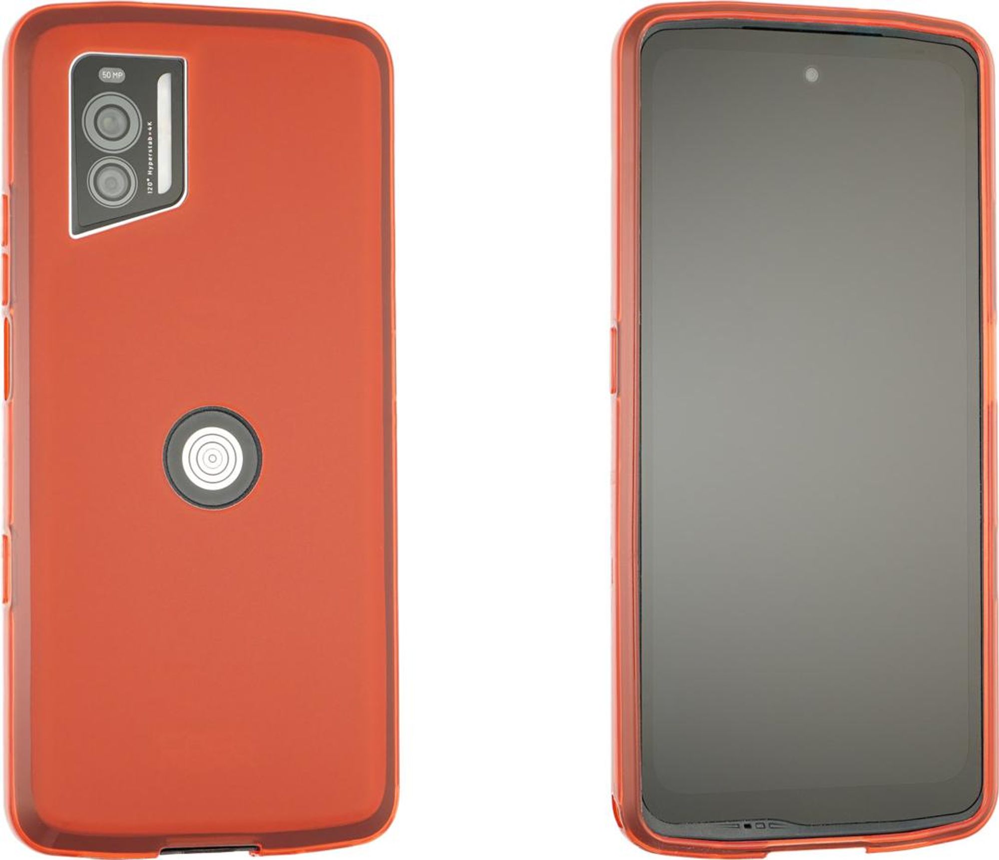 caseroxx Schutz-Hülle TPU-Hülle kompatibel mit Crosscall Stellar-X5 / X5s, Gummi Handy Tasche rot Bild 1