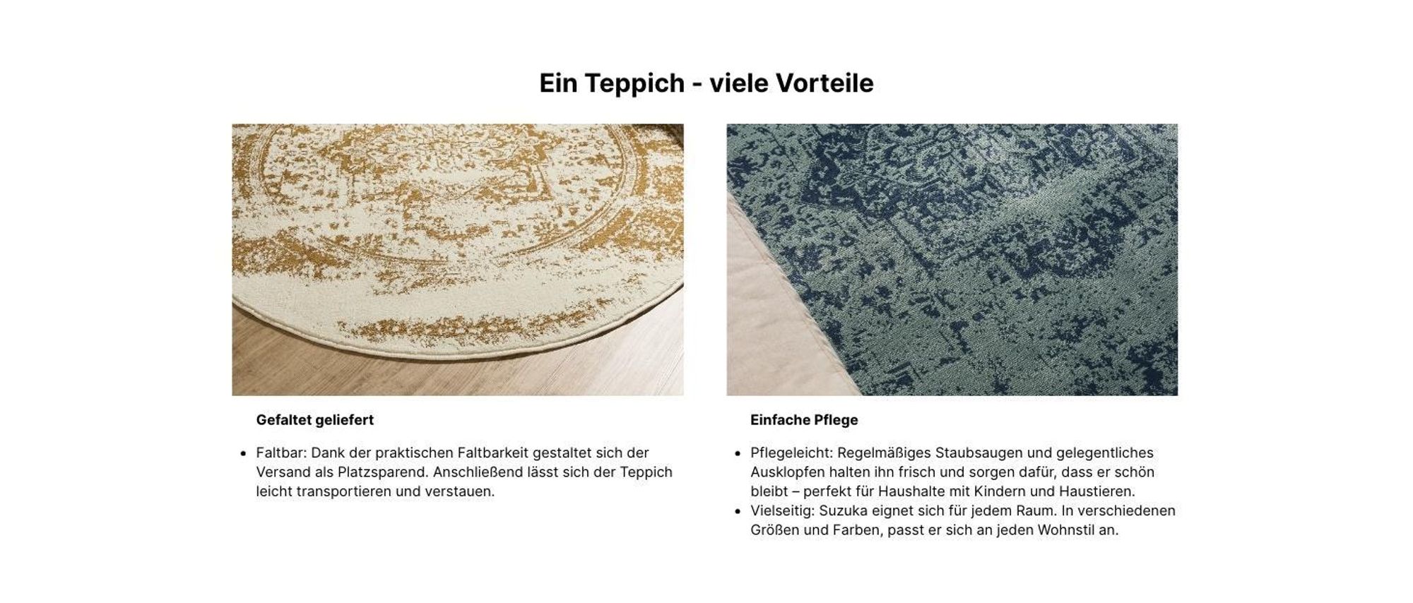 Interiyou Teppich Suzuka Cream/Beige 200x300 cm