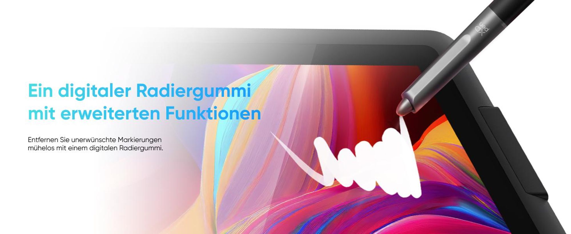 XPPen Artist 13.3 Pro V2, Kabelgebunden, 5080 lpi, 293,76 x 165,24 mm, USB, 1 cm, 0,01 mm