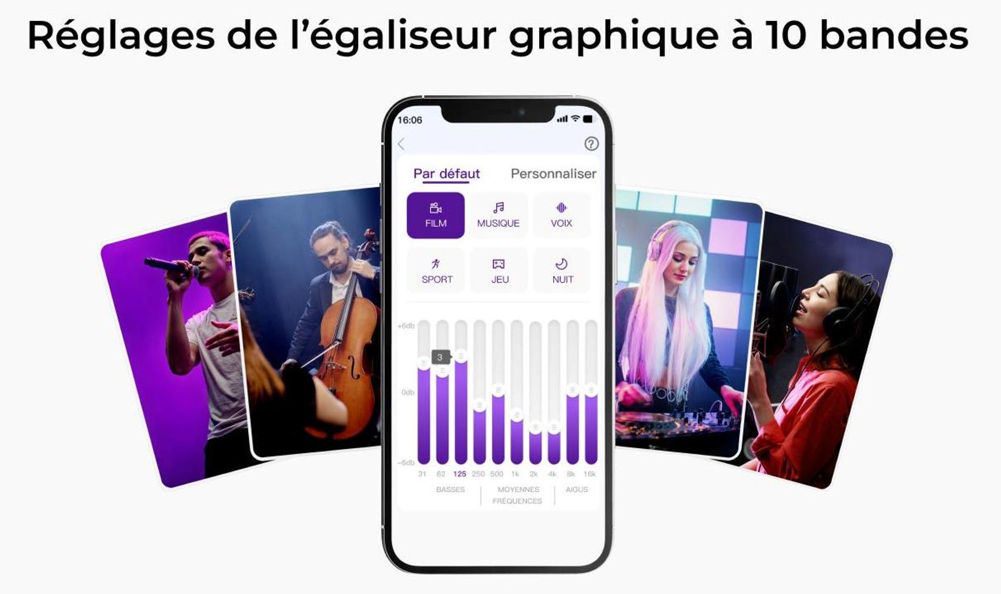 ULTIMEA Barre de son 3.1.2 canaux avec Dolby Atmos, système surround pour téléviseur avec subwoofer 6,5 pouces, Bluetooth 5.4, HDMI eARC, 360W