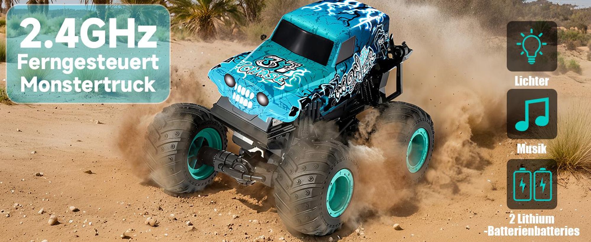 [Coole Tomb Digger Monster Truck]