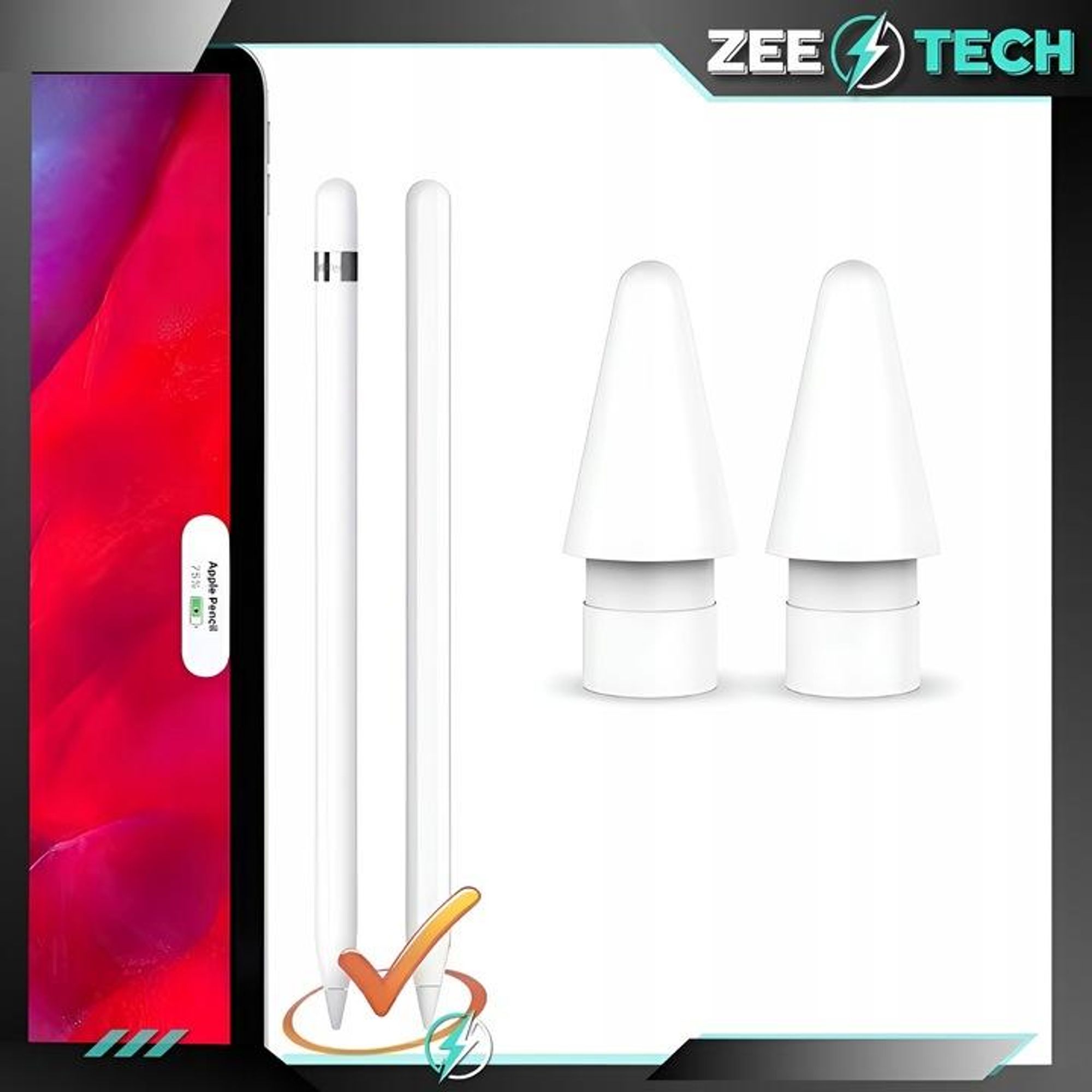 Spitze Für Apple Pencil Pen Ipad Air Pro Mini Stylus 1/2 Gen