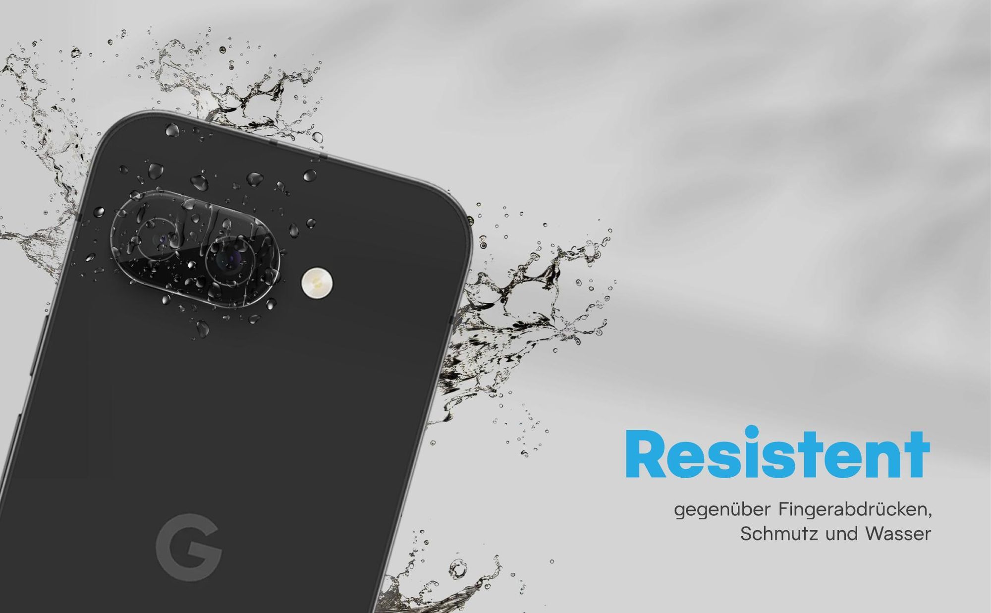 Zweierpack Kameragläser für Google Pixel 9a - Resistent gegen Fingerabdrücke