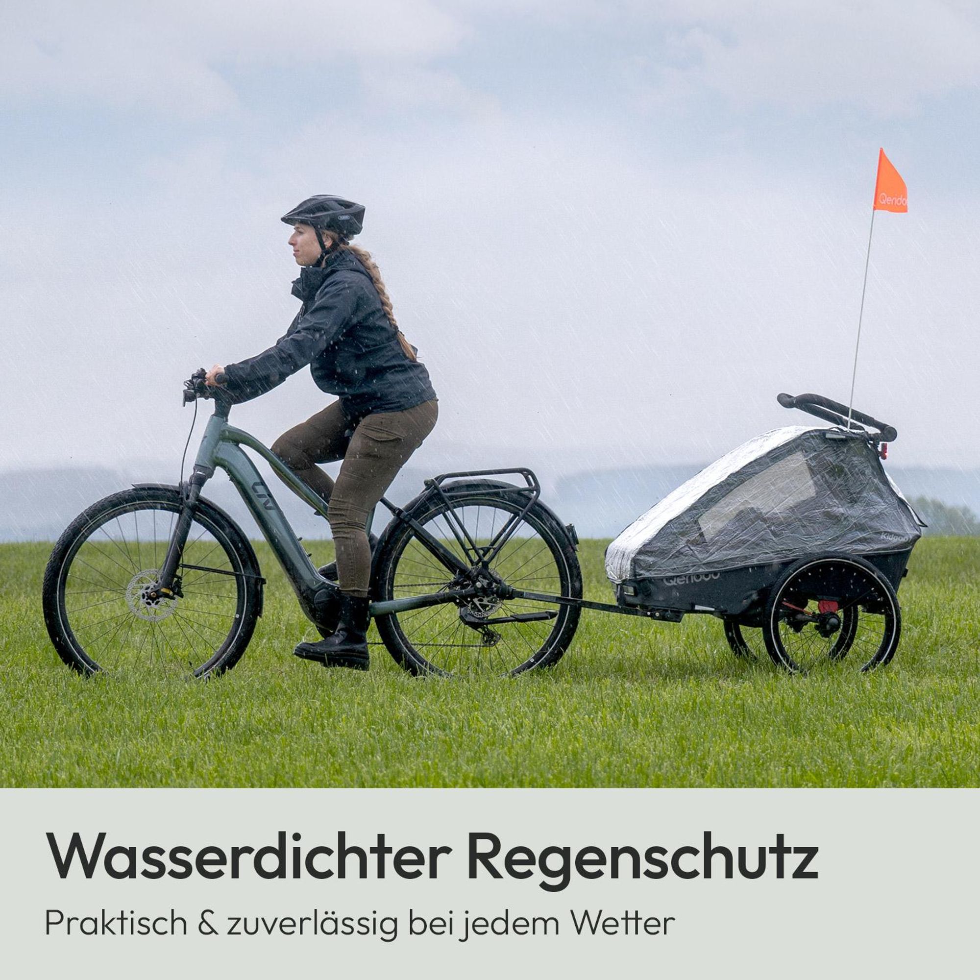 Qeridoo Regenschutz Kidgoo 1 / Kidgoo 1 Sport