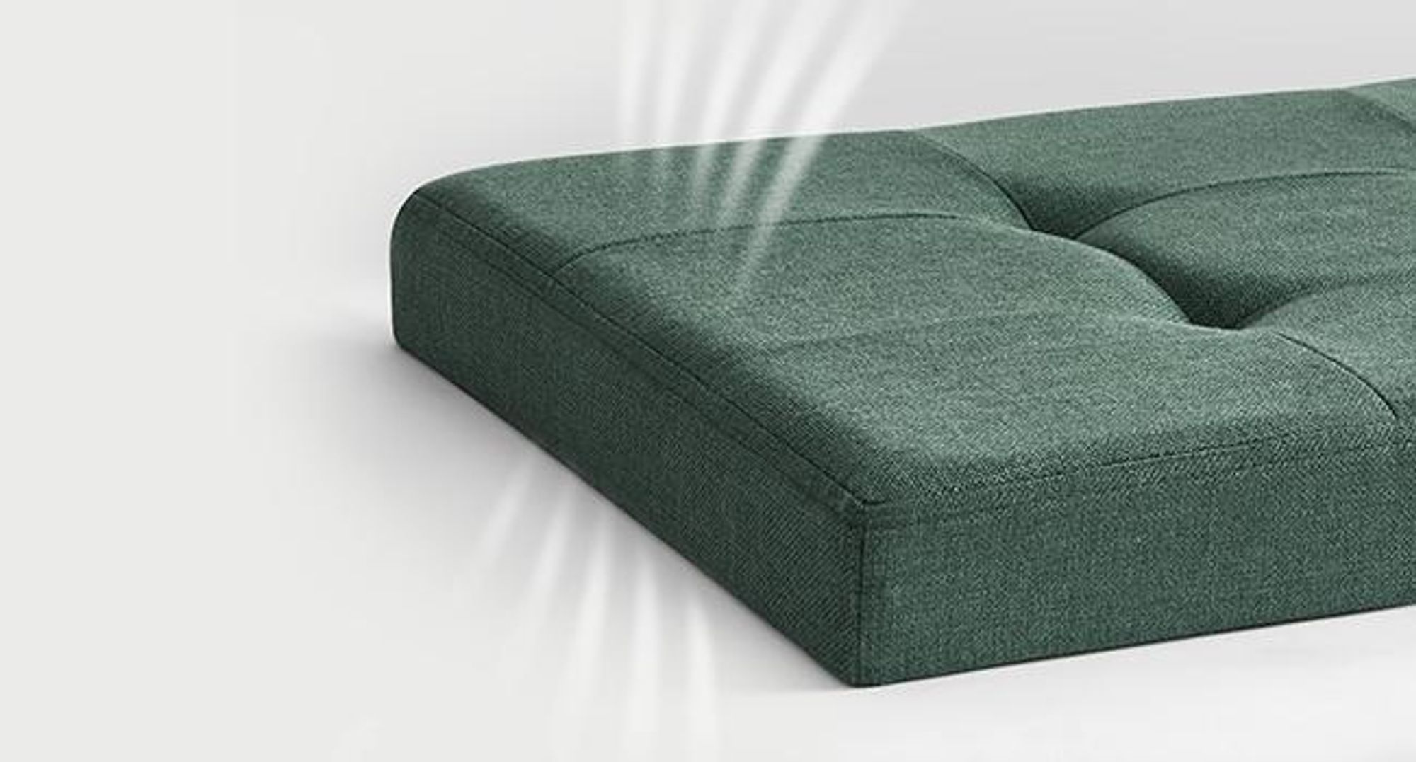 SONGMICS Sitzhocker mit Stauraum, klappbare Sitzbank, 38 x 76 x 38 cm Fußbank, Aufbewahrungsbox, bis 300 kg belastbar, für Wohnzimmer Schlafzimmer