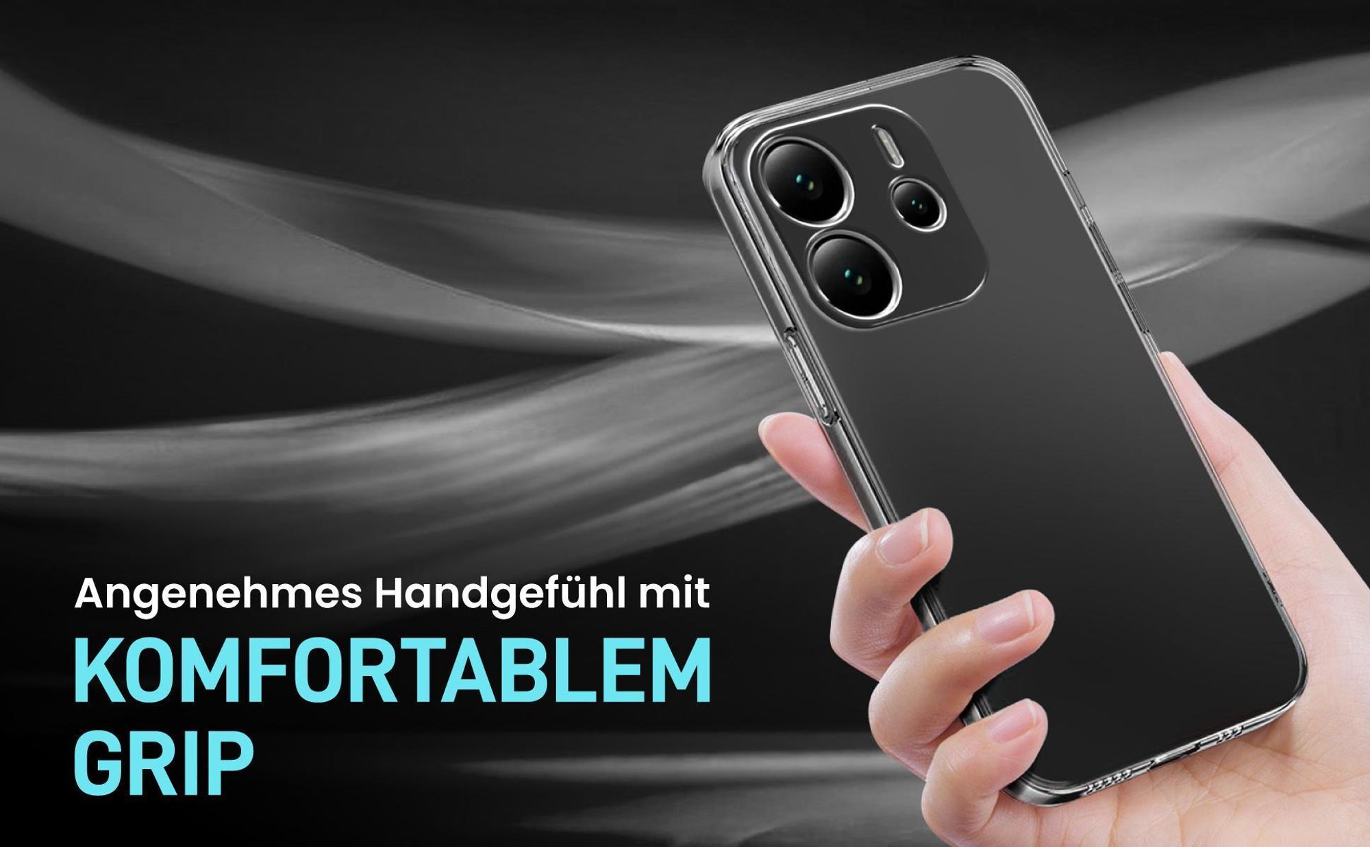 Case für Xiaomi Redmi Note 14 5G aus strapazierfähigem und schmutzabweisendem Material
