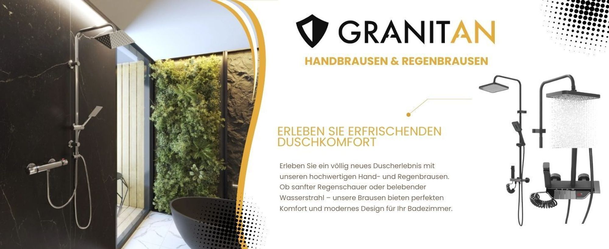 Granitan, neue Sensationen in Ihrem Badezimmer