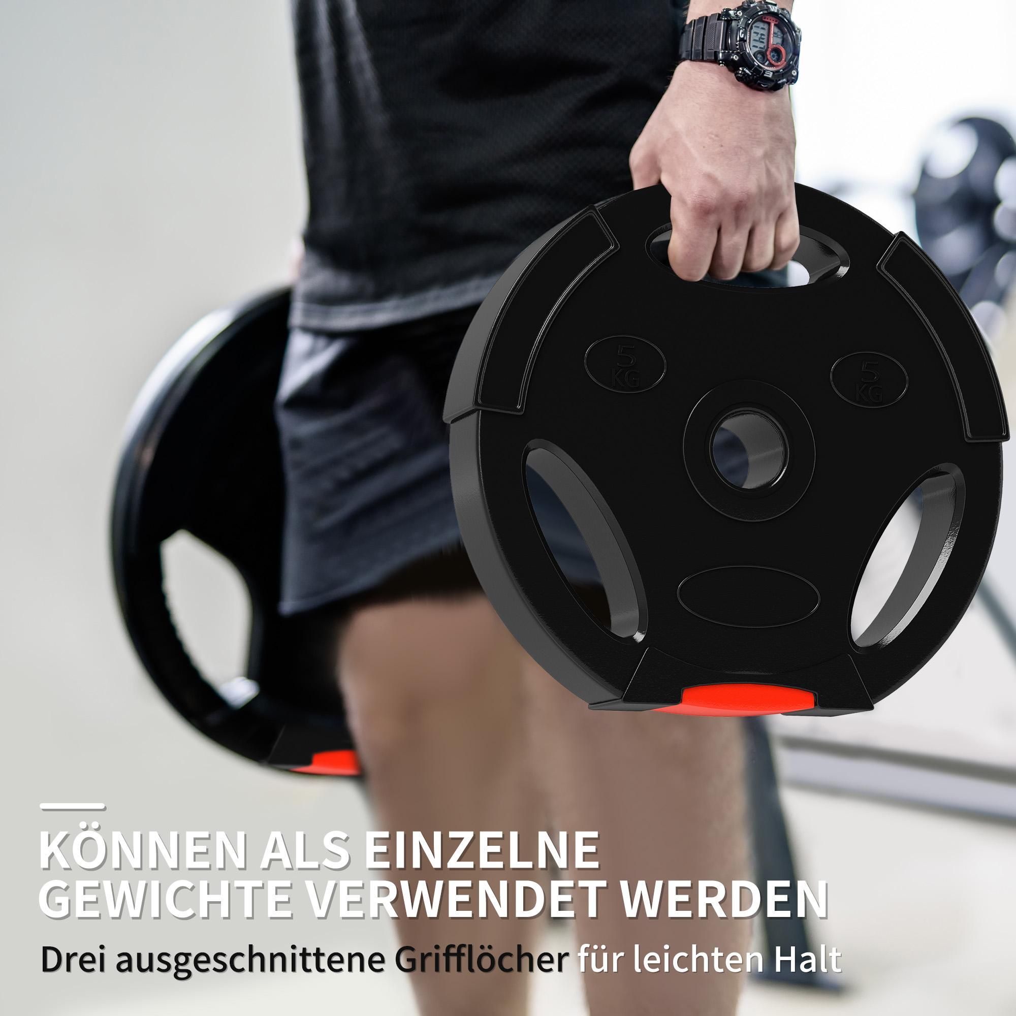 Hantelscheiben Standard sandgefüllt