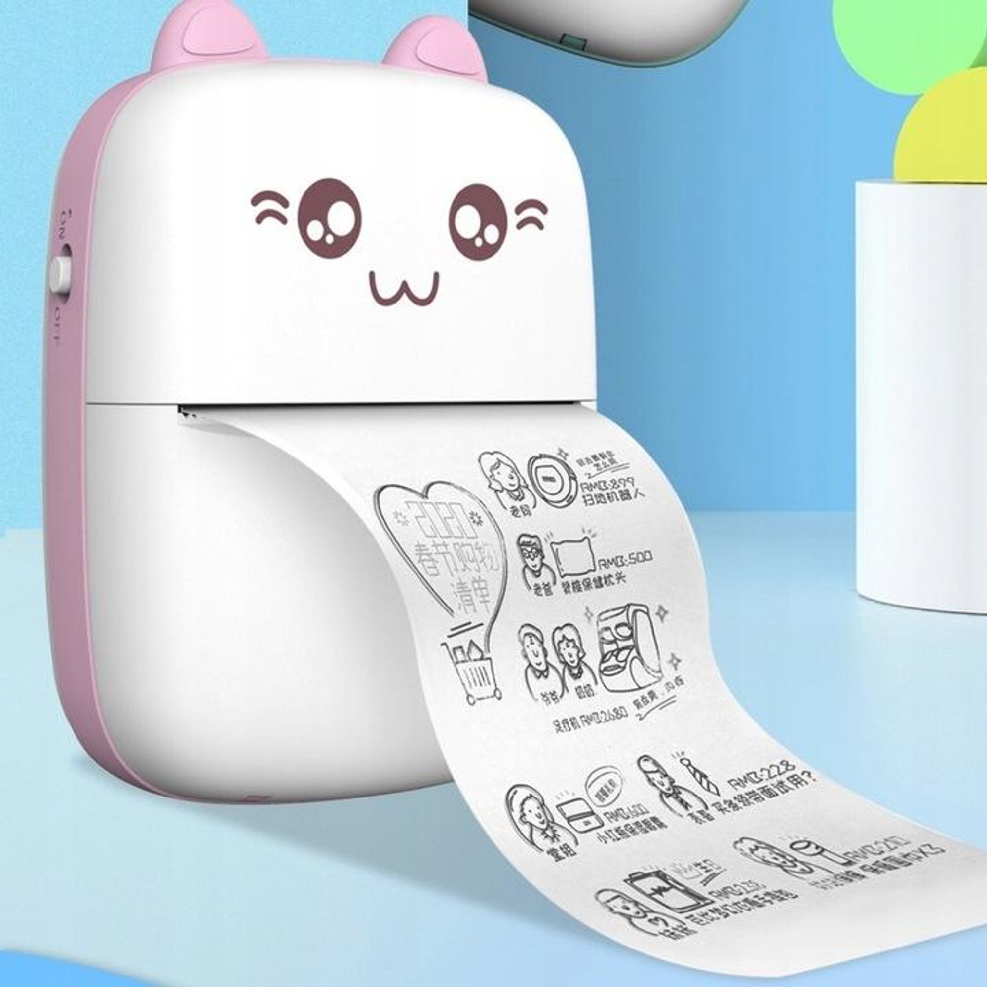 3 x Thermopapierrollen für Sofortbildkameradrucker
