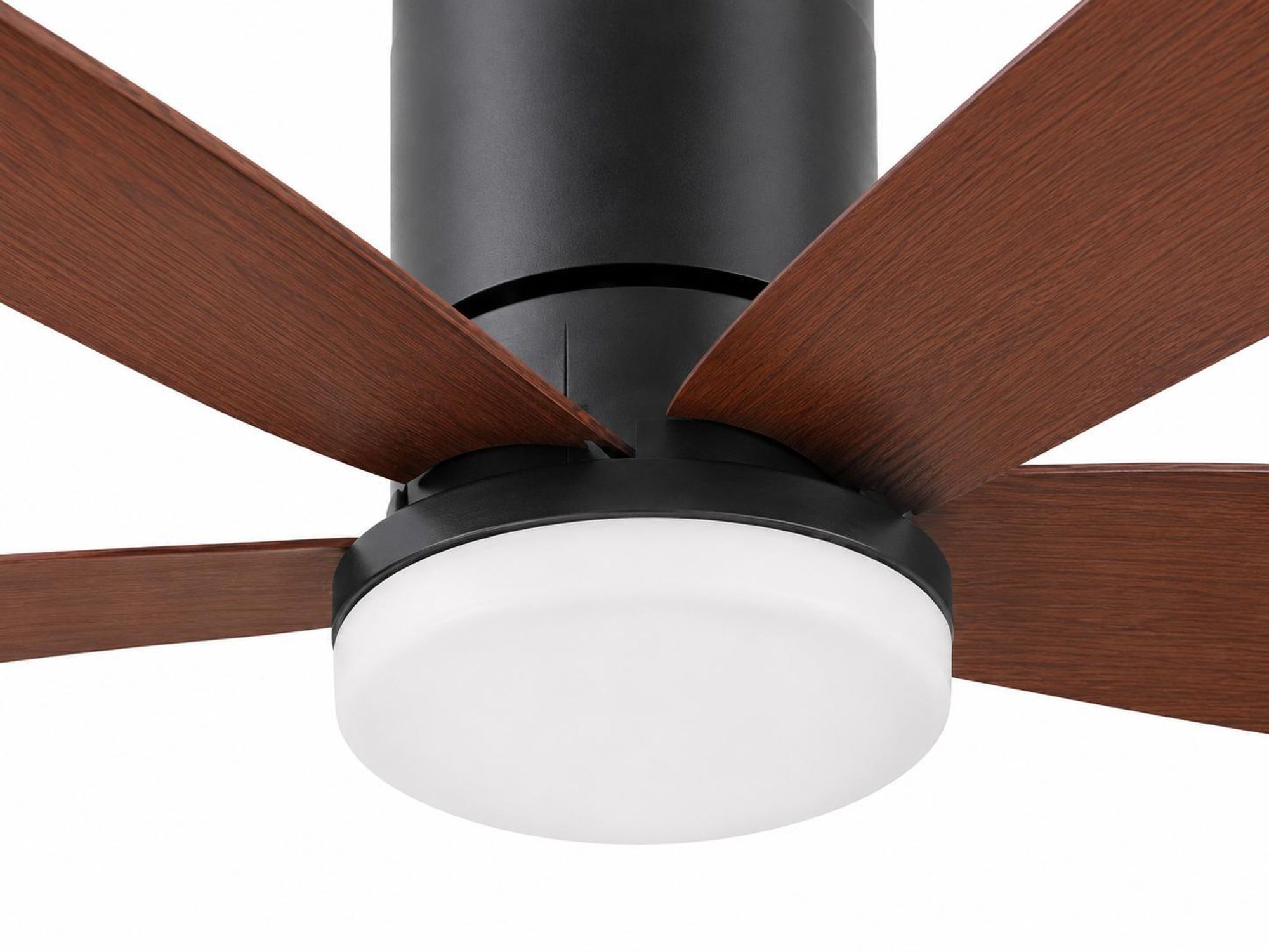 Ø106CM Deckenventilator mit LED Beleuchtung Smart App Fernbedienung Dimmbar 6 Windstufen, 3 Modi, Timer, 35W Leise LED Deckenleuchte mit Ventilator