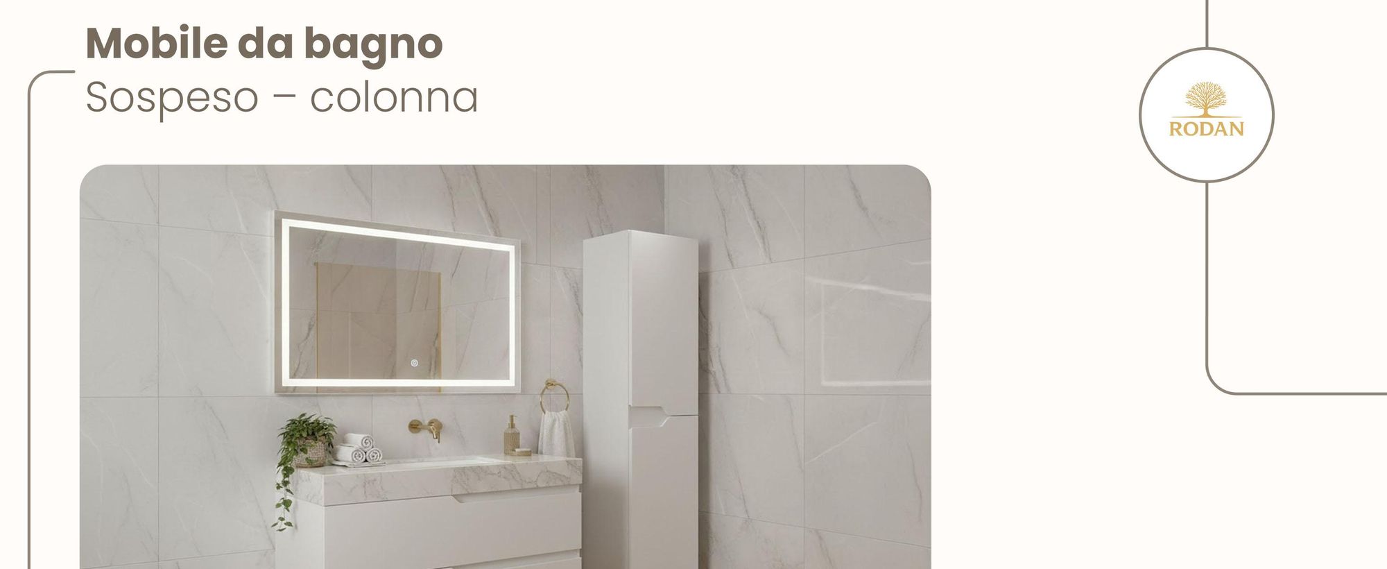RODAN, mobile bagno, mobile sotto lavabo, mobile bagno moderno, mobili per il bagno