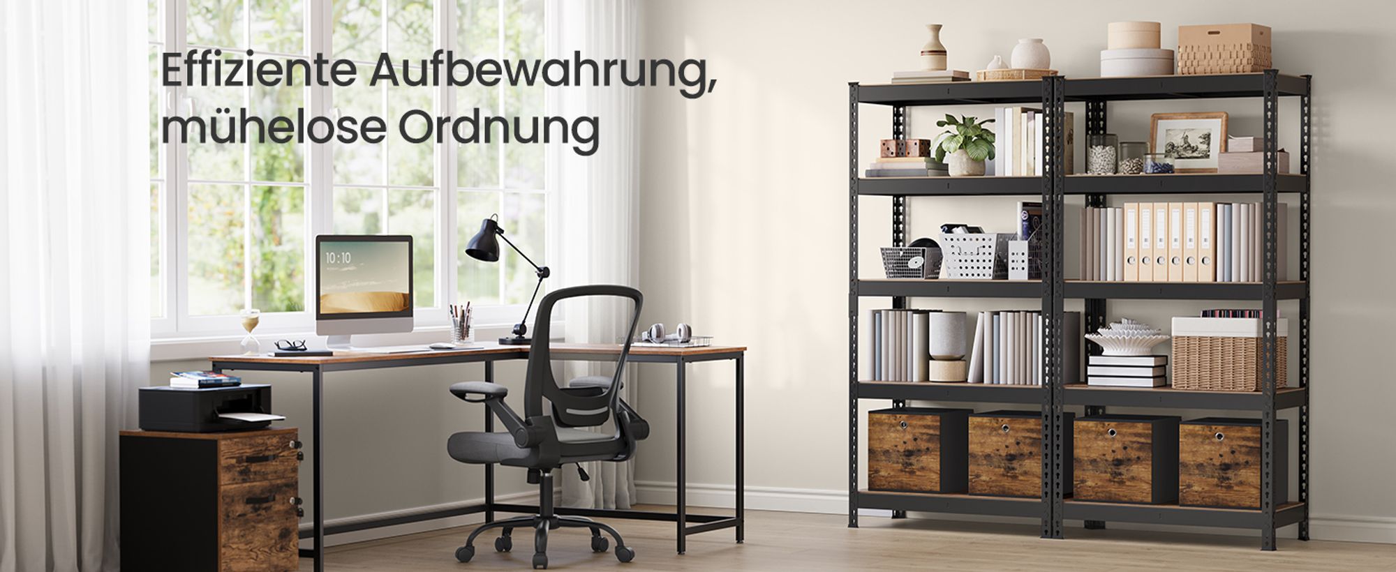 Effiziente Aufbewahrung, mühelose Ordnung