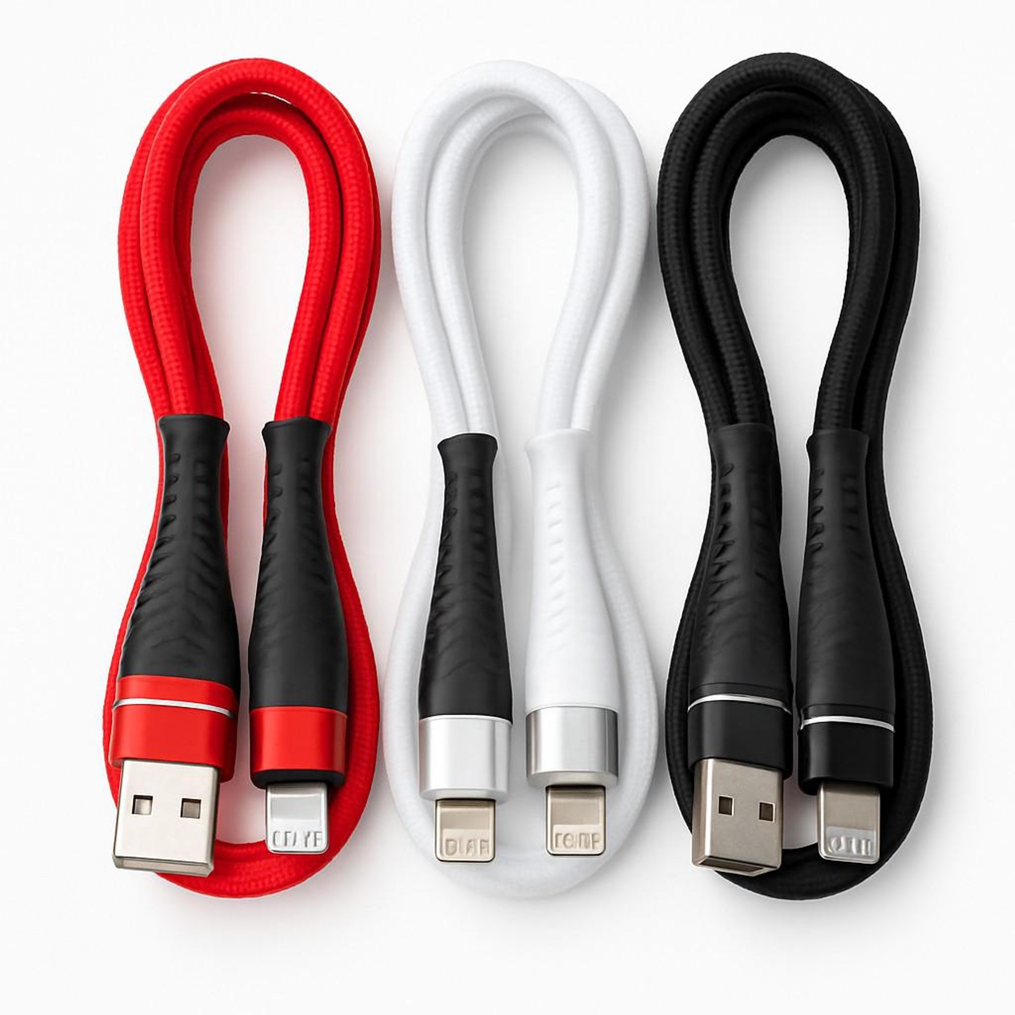 USB-A Ladekabel für Apple Geräte geeignet iPhone iPad iPod 2m robust Datenkabel