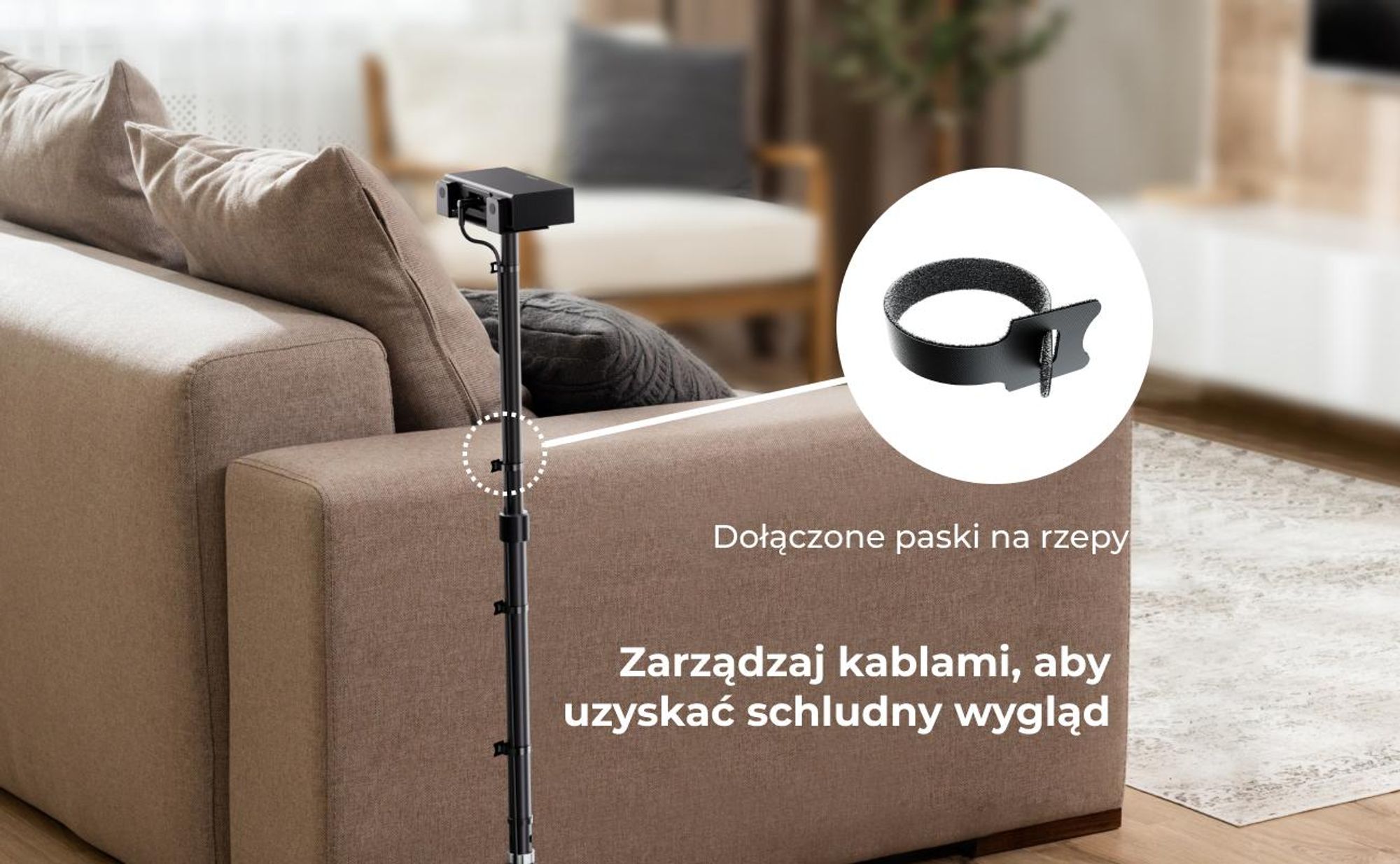 Steady S80 - 1 para podstawek pod głośniki soundbar Nova S80