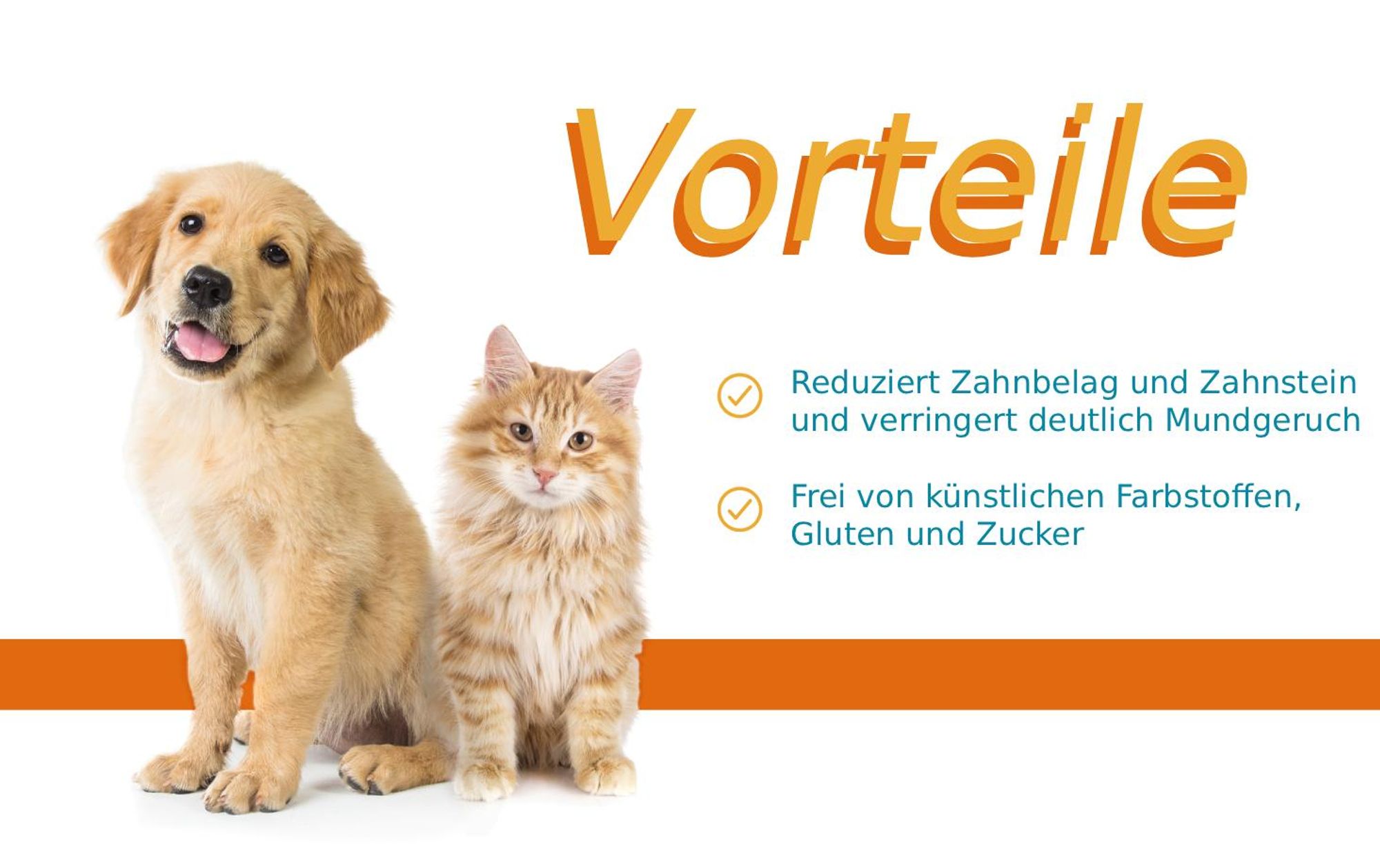 VITAR Veterinae Denton 100 g Zahnpflege für Hunde & Katzen – gegen Zahnstein, Zahnbelag & Mundgeruch, natürlich mit Meeresalge Ascophyllum