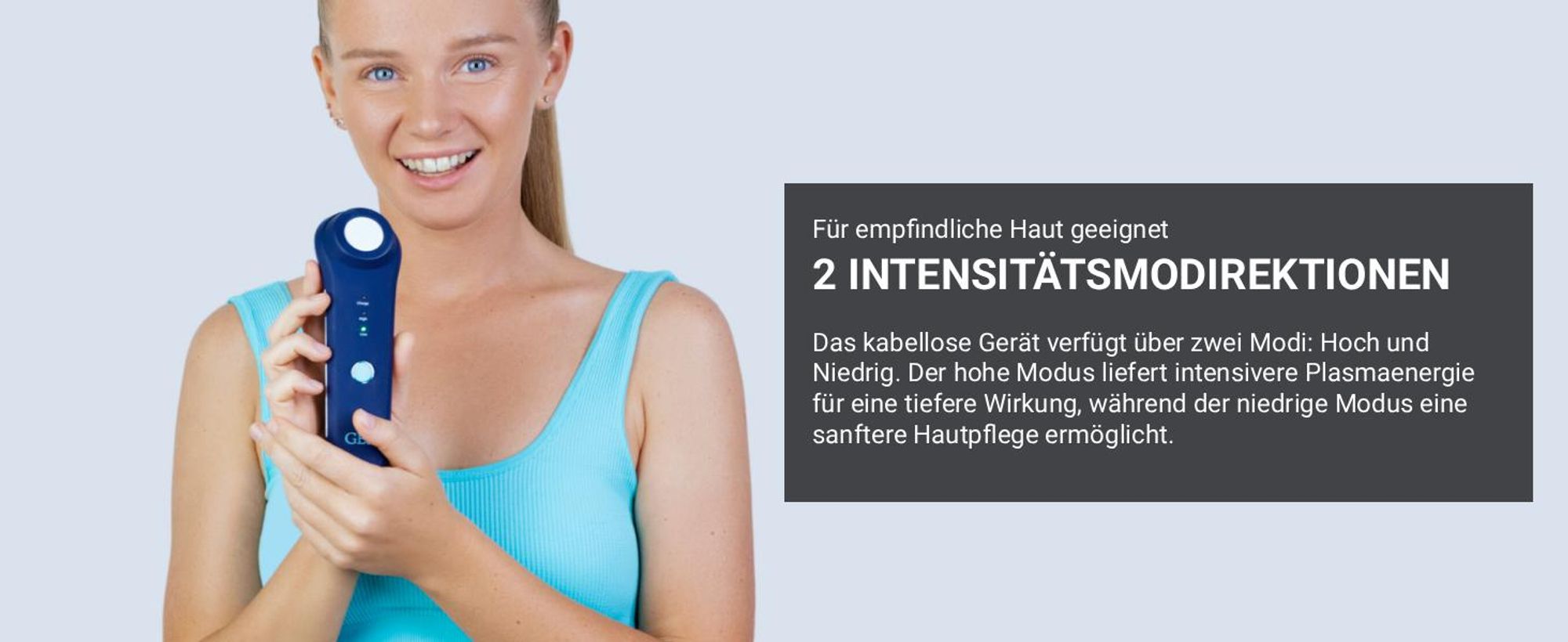 GESS Plasma Kaltplasma Hochfrequenzgerät – Anti-Falten, Akne, RF Lift & Ultraschall