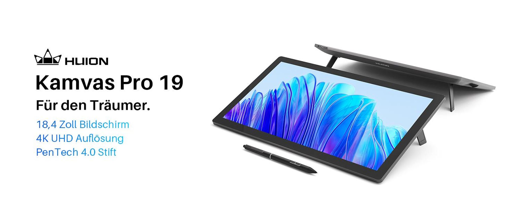 Huion Kamvas Pro 19 Grafiktablett