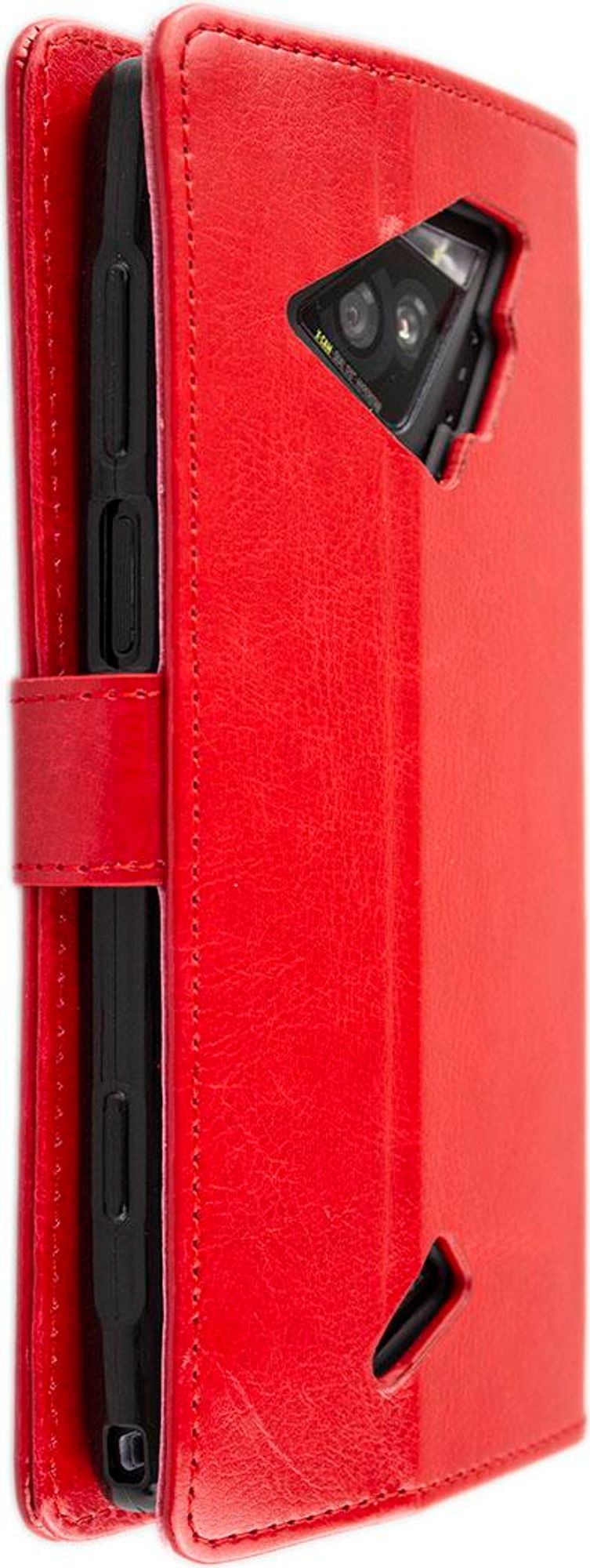 caseroxx Handy Hülle Tasche kompatibel mit Crosscall Action-X5 Bookstyle-Case Wallet Case rot Bookstyle Tasche Bild 5