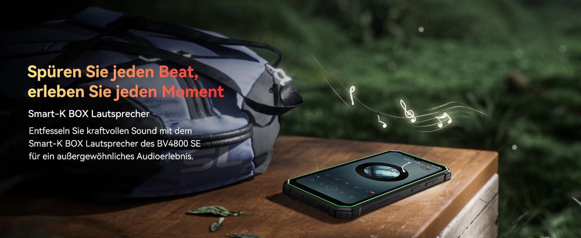 Blackview BV4800 SE Outdoor Handy, 6.56 Zoll, 90 Hz, 5100 mAh, 12GB+64GB, 16 MP+8MP,Helio Octa Core,Face ID,Smart-K BOX