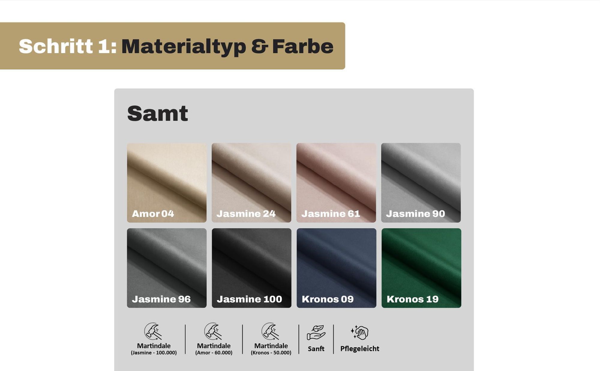 MOTIVENA Nero Chesterfield Boxspringbett 180x200 Beige Samt (Amor 04), Bonellfederkern-Matratze (H4), T28 Komfortschaumstoff Topper (H3)