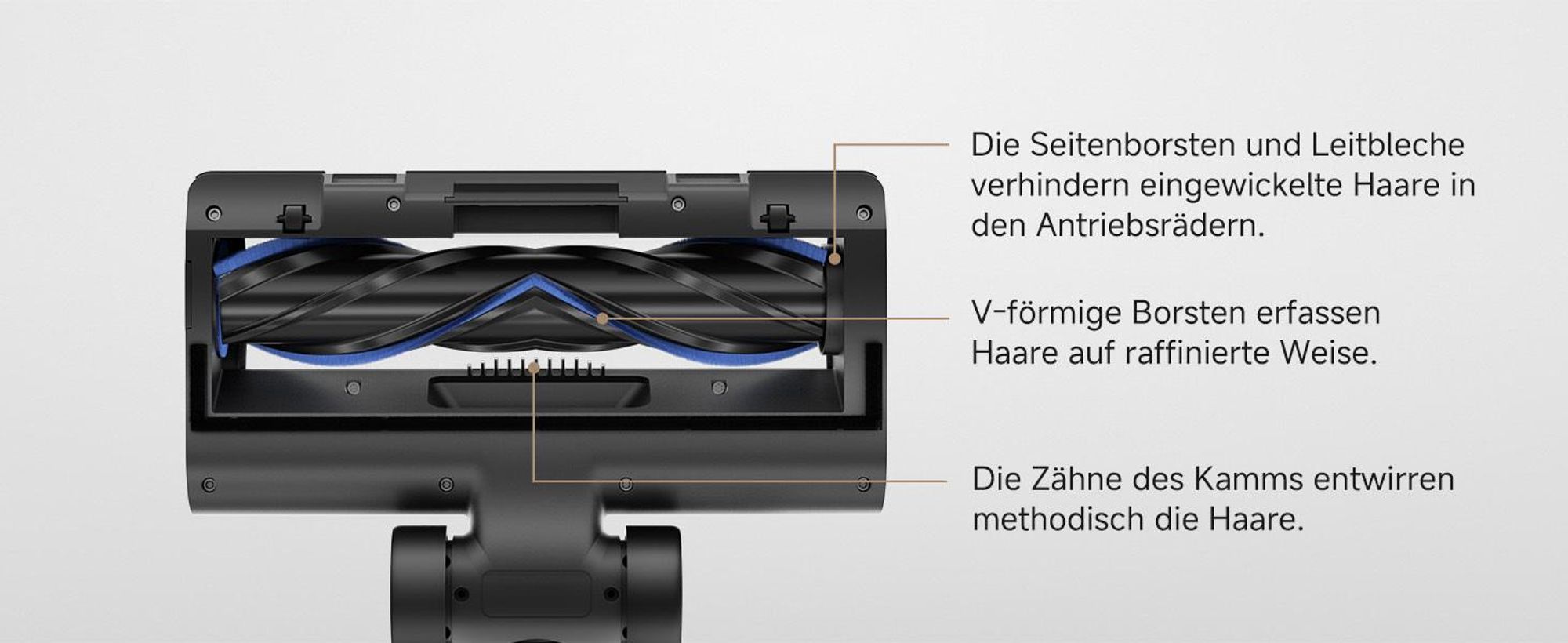 MOVA S4 Detect Handstaubsauger Kabellos, Bis zu 91 Min Laufzeit, LED-Display, OptiInsight Multibodenbürste, Anti-Verhedderung