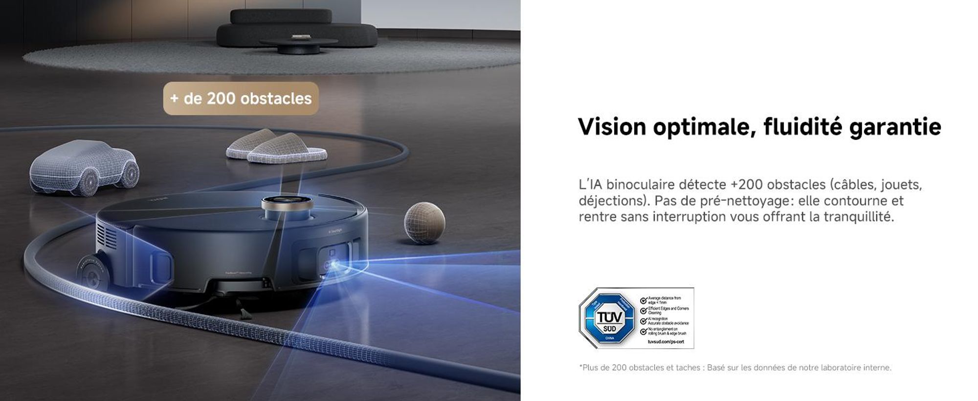 MOVA Z60 Ultra Roller Complete – Robot aspirateur 28 000 Pa avec HydroForce™, DuoSolution™, StepMaster™ 2.0, LiftPro™ et AutoShield™