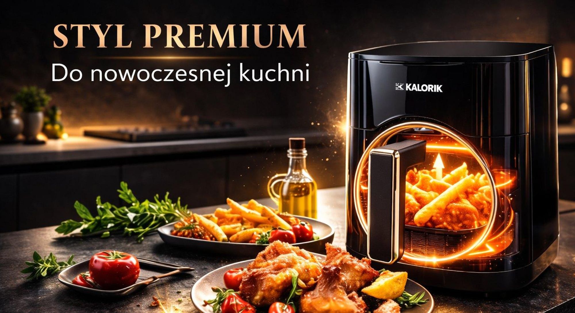 Frytkownica Beztłuszczowa 2000W 2 Grzałki 6L Frytownica Na Gorące Powietrze Funkcja Suszenia Okienko Podglądu Kalorii Frytownica Powietrzna
